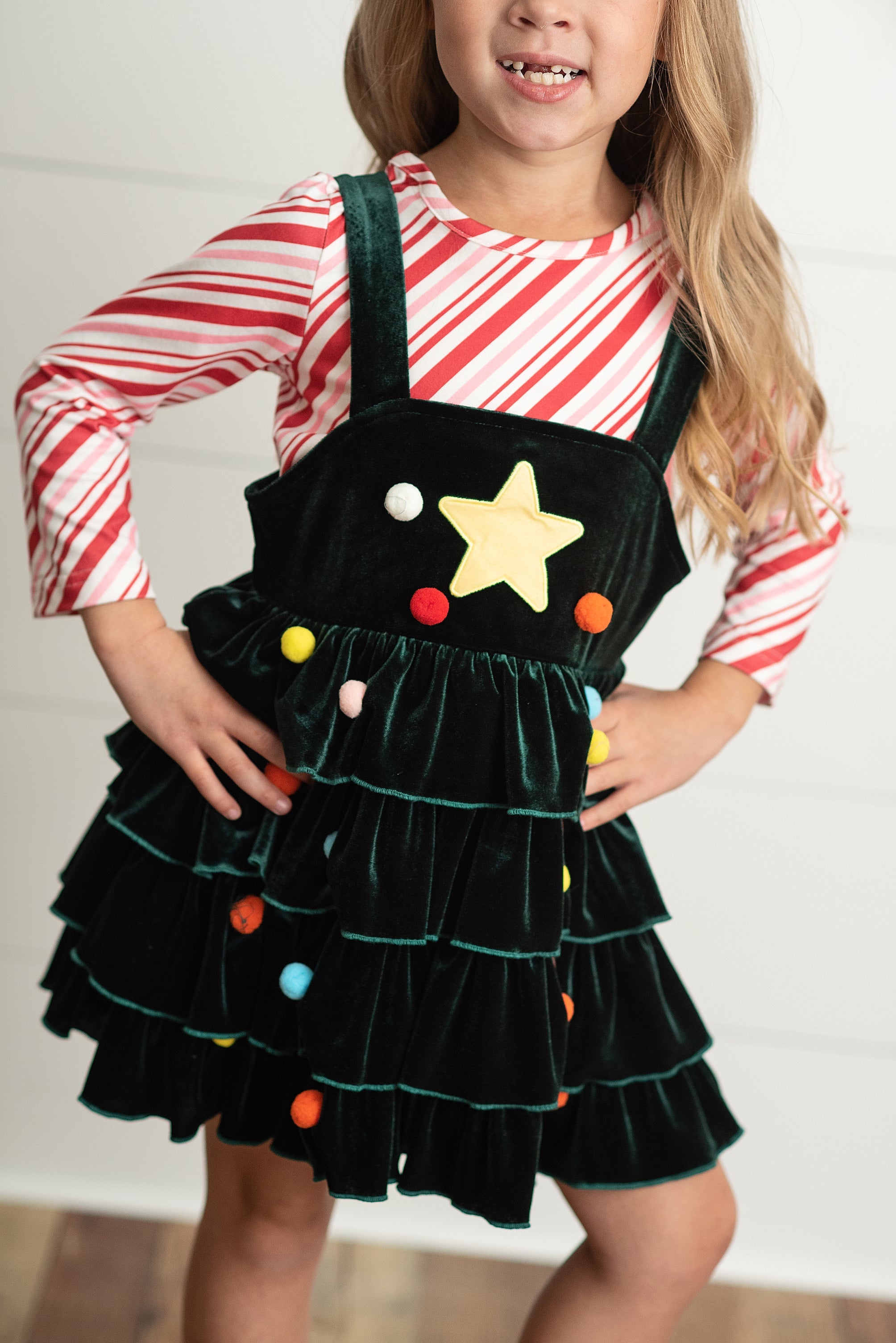 Christmas Tree Dress Set