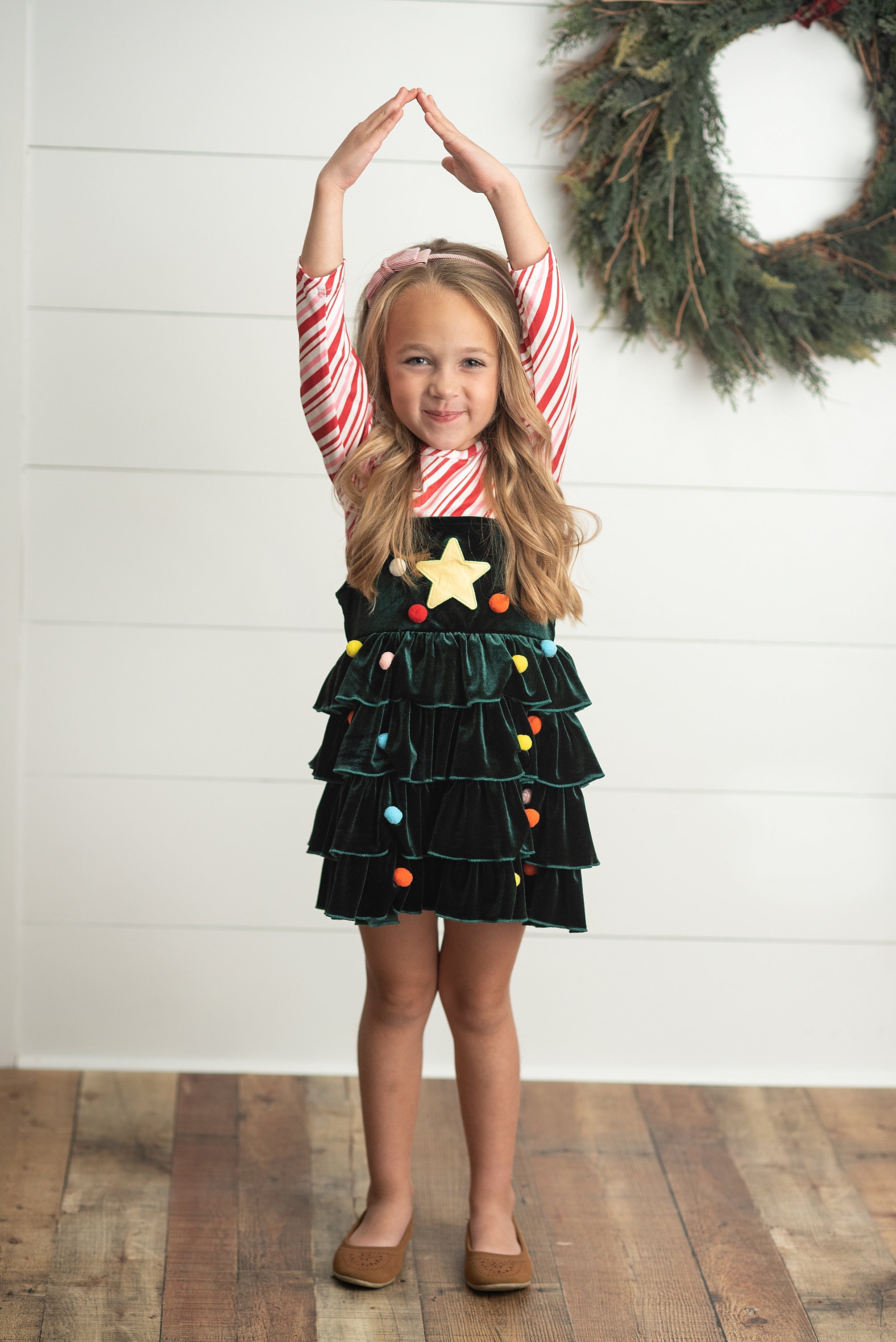 Christmas Tree Dress Set