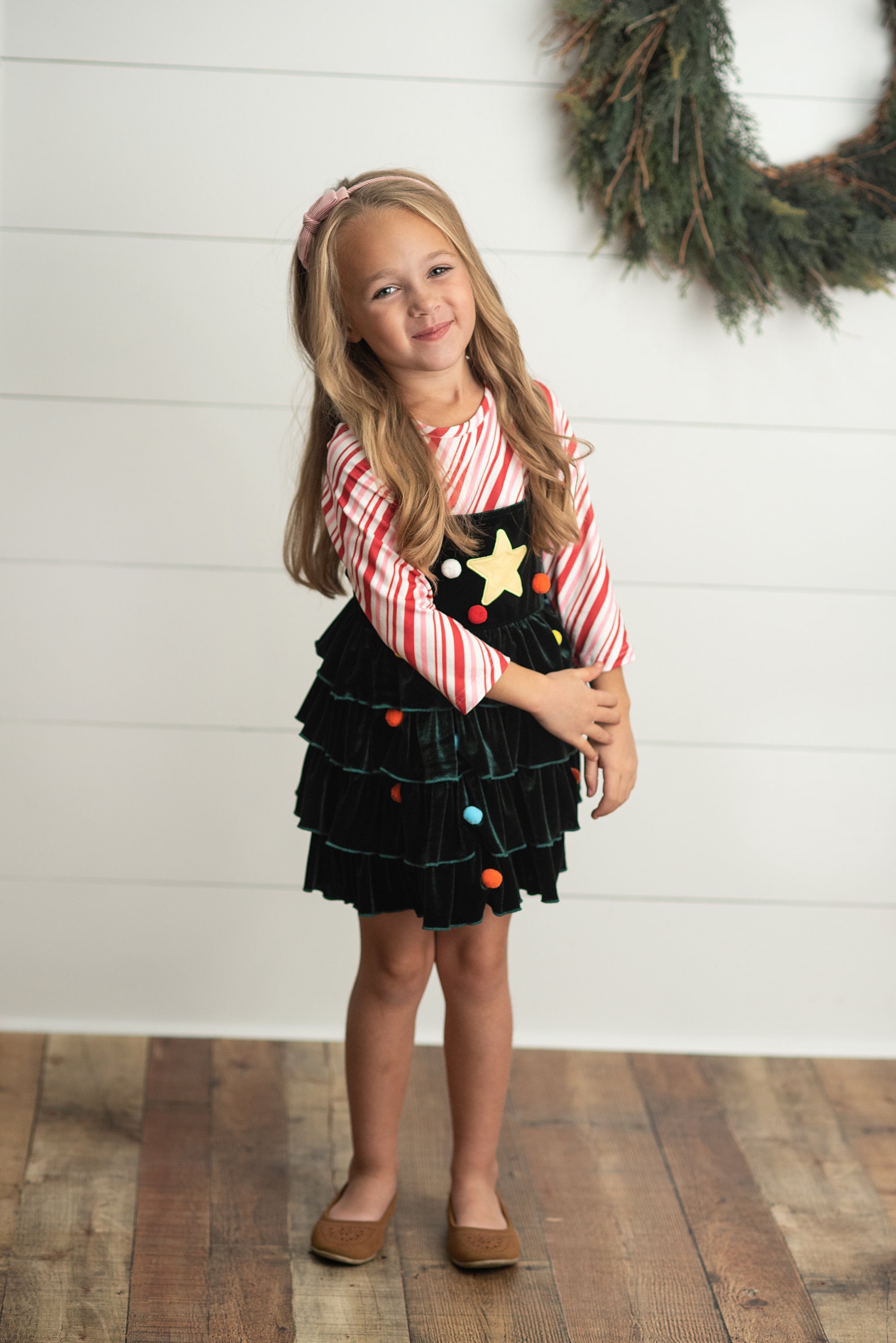 Christmas Tree Dress Set