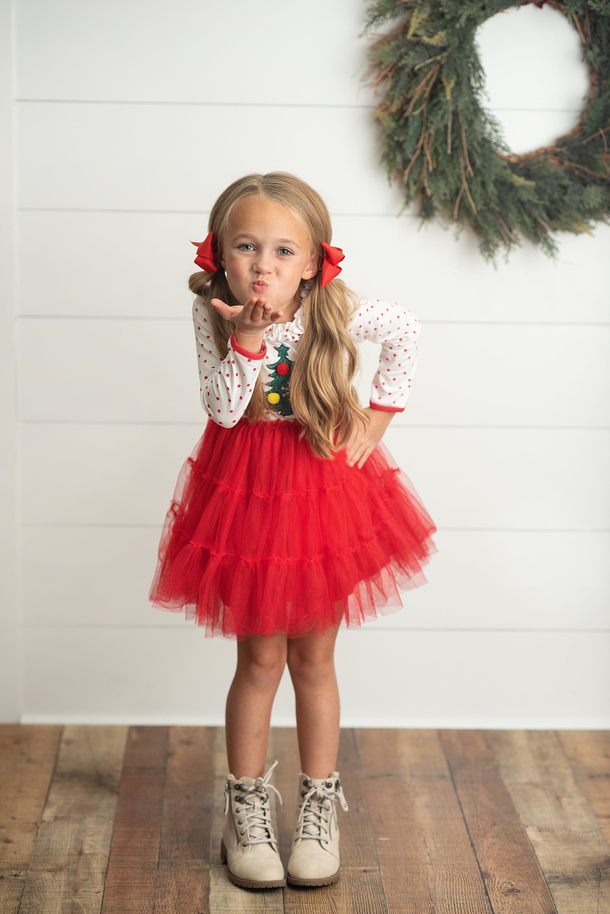 Christmas Tree Tulle Dress