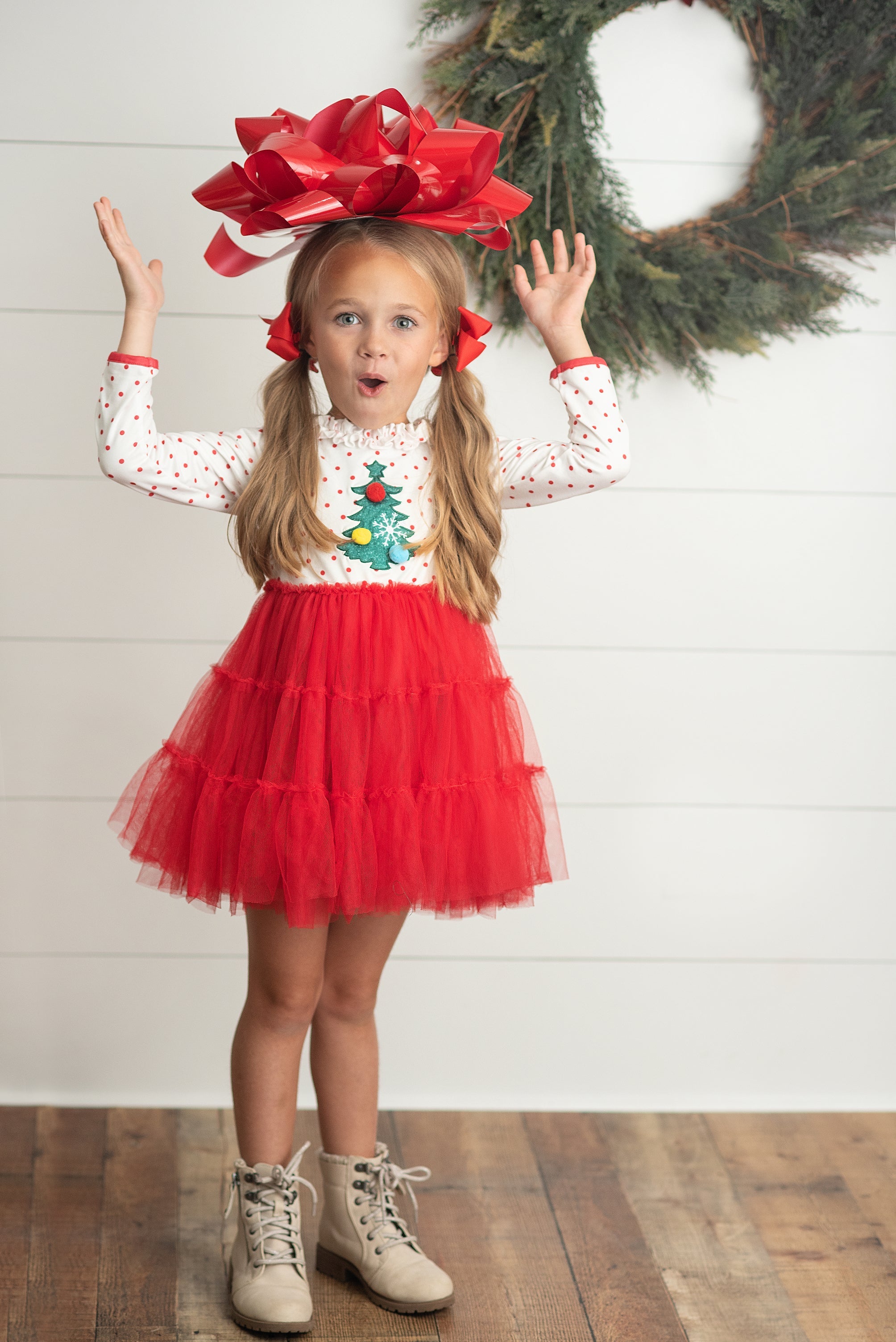 Christmas Tree Tulle Dress