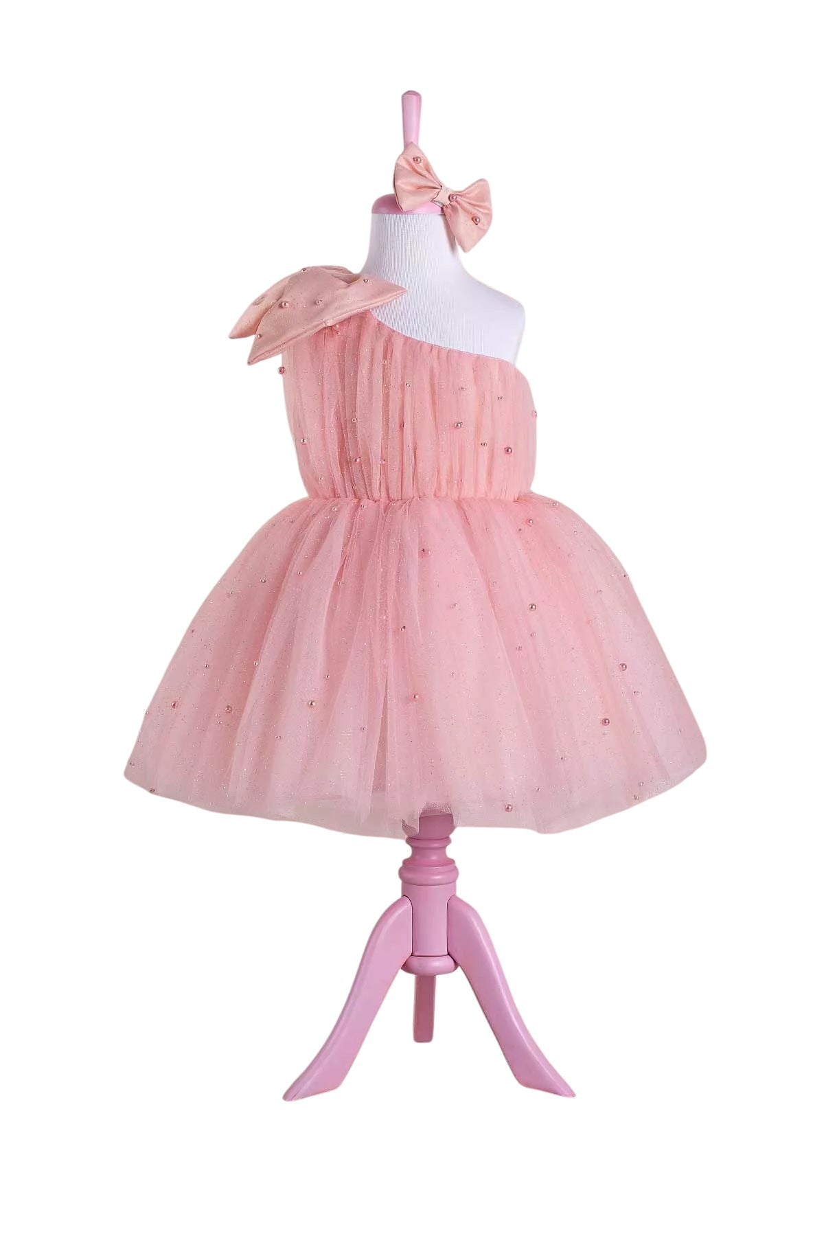 Cindy Rose Gold Party Dress