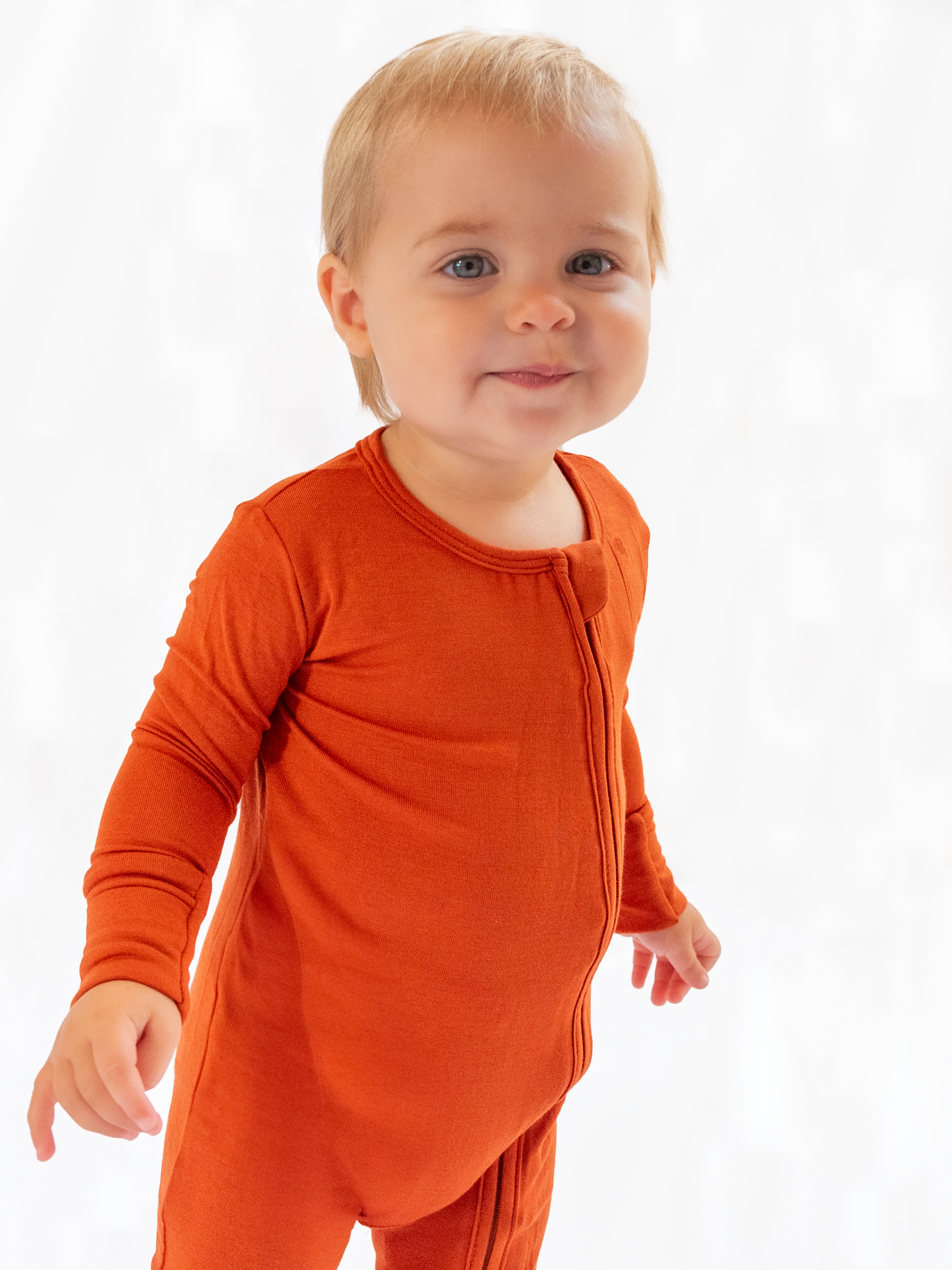 Cinnamon Zip Romper