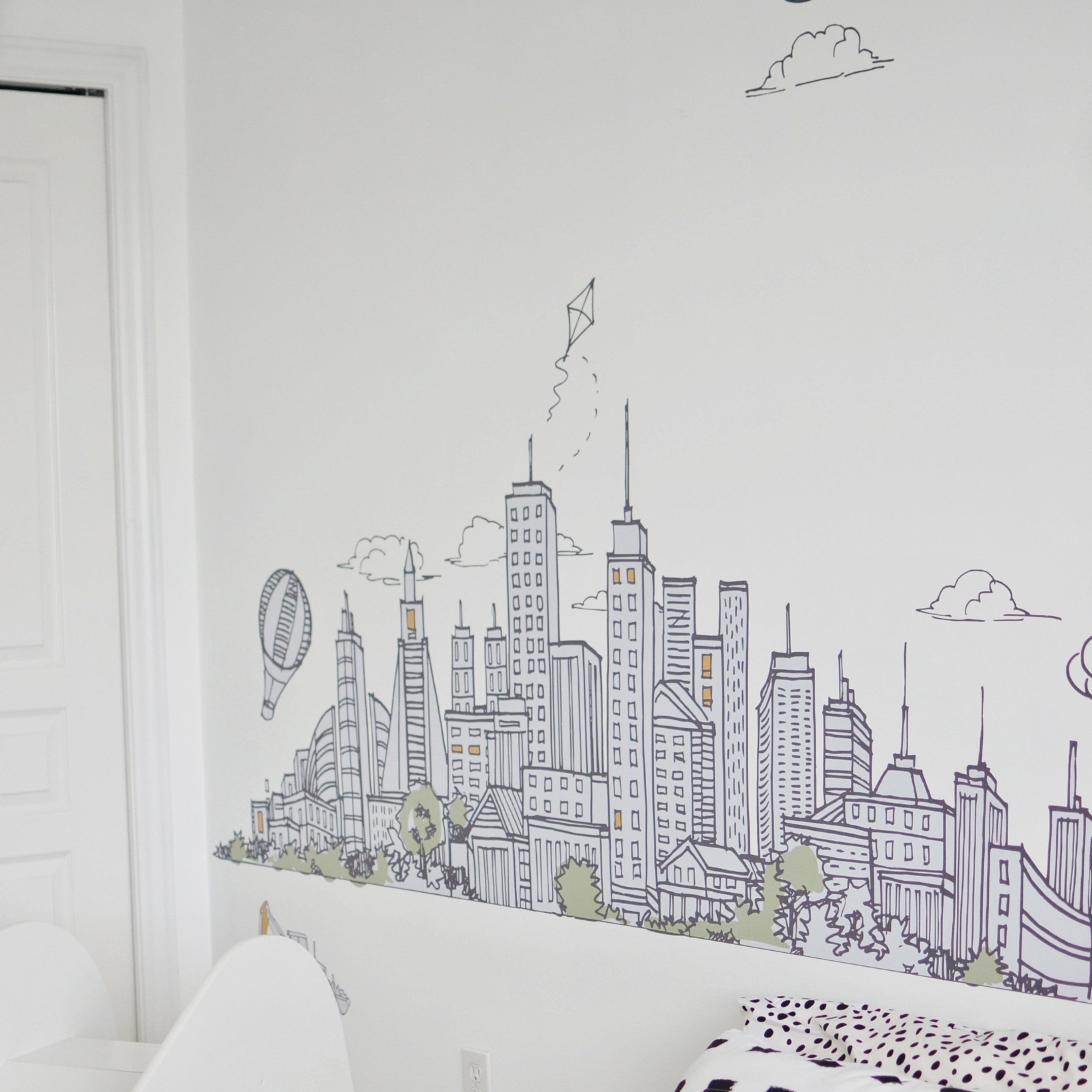 Cityscape Wall Decals