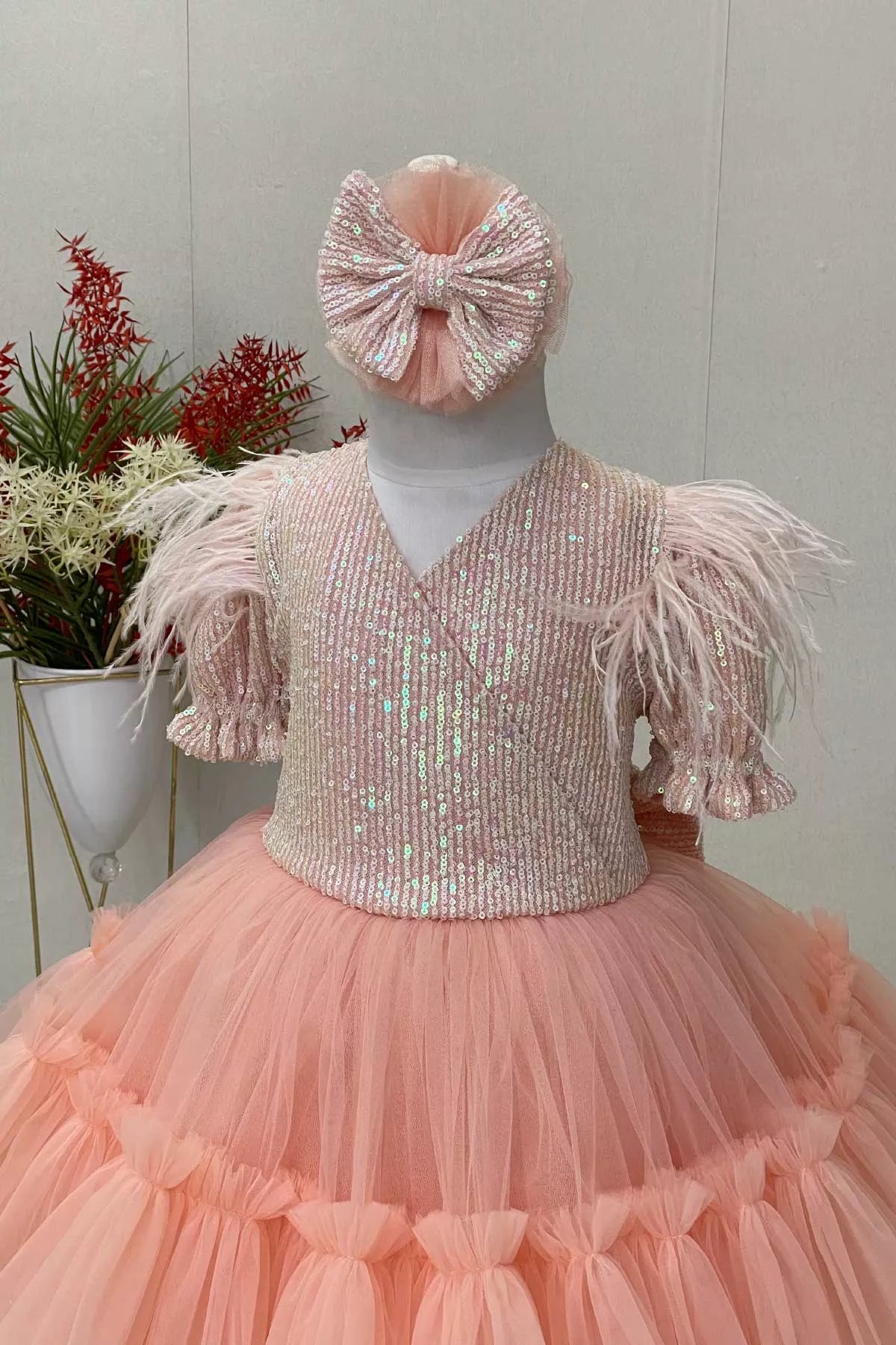 Clara Powder Party Dress