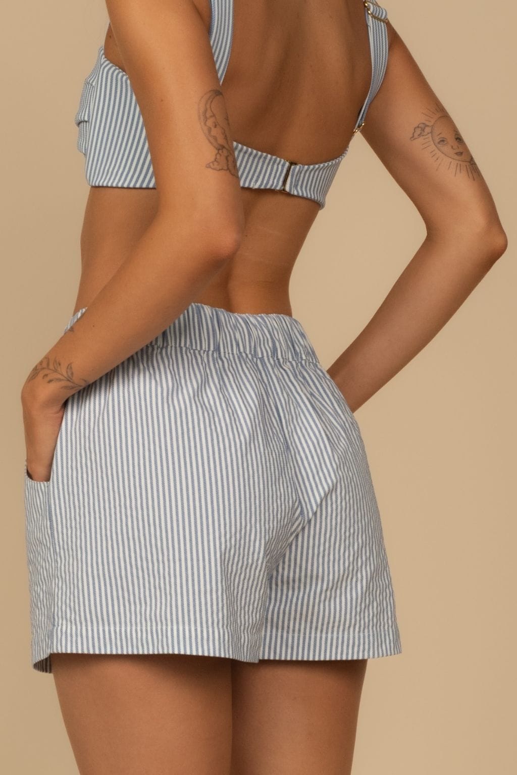 Classic Blue Stripe Boxer Short