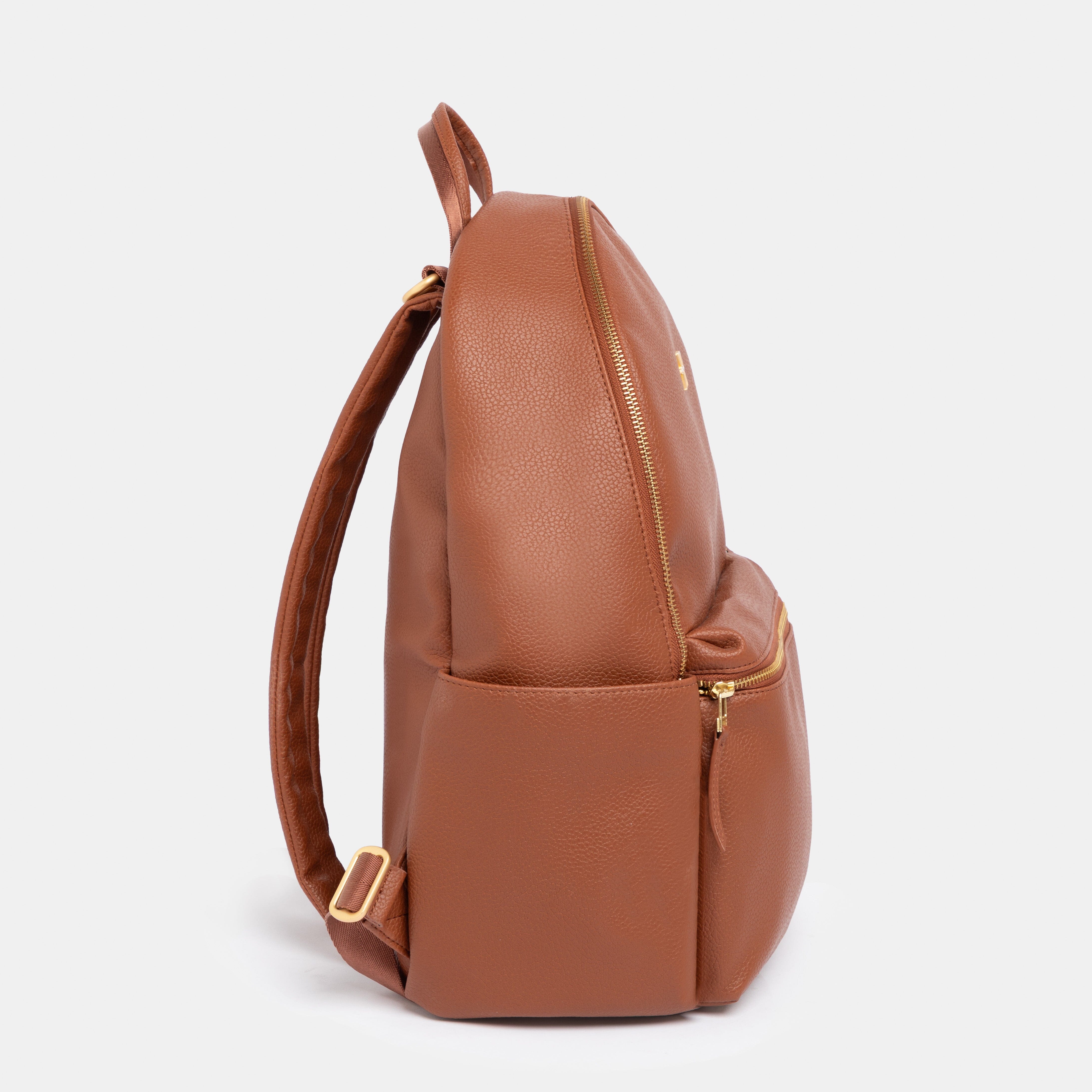 Cognac Classic City Backpack Ii