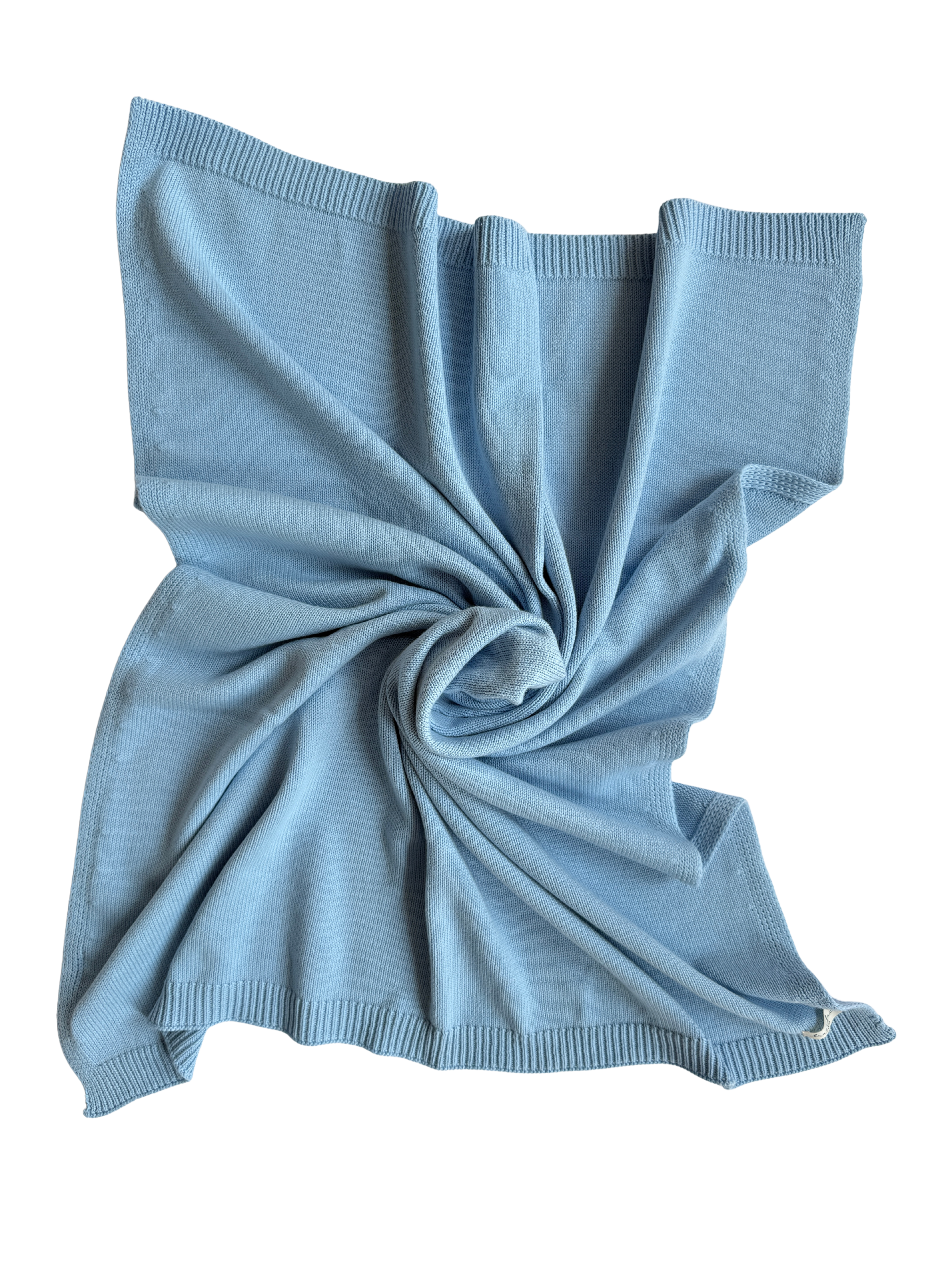 Classic Baby Blanket - Powder Blue