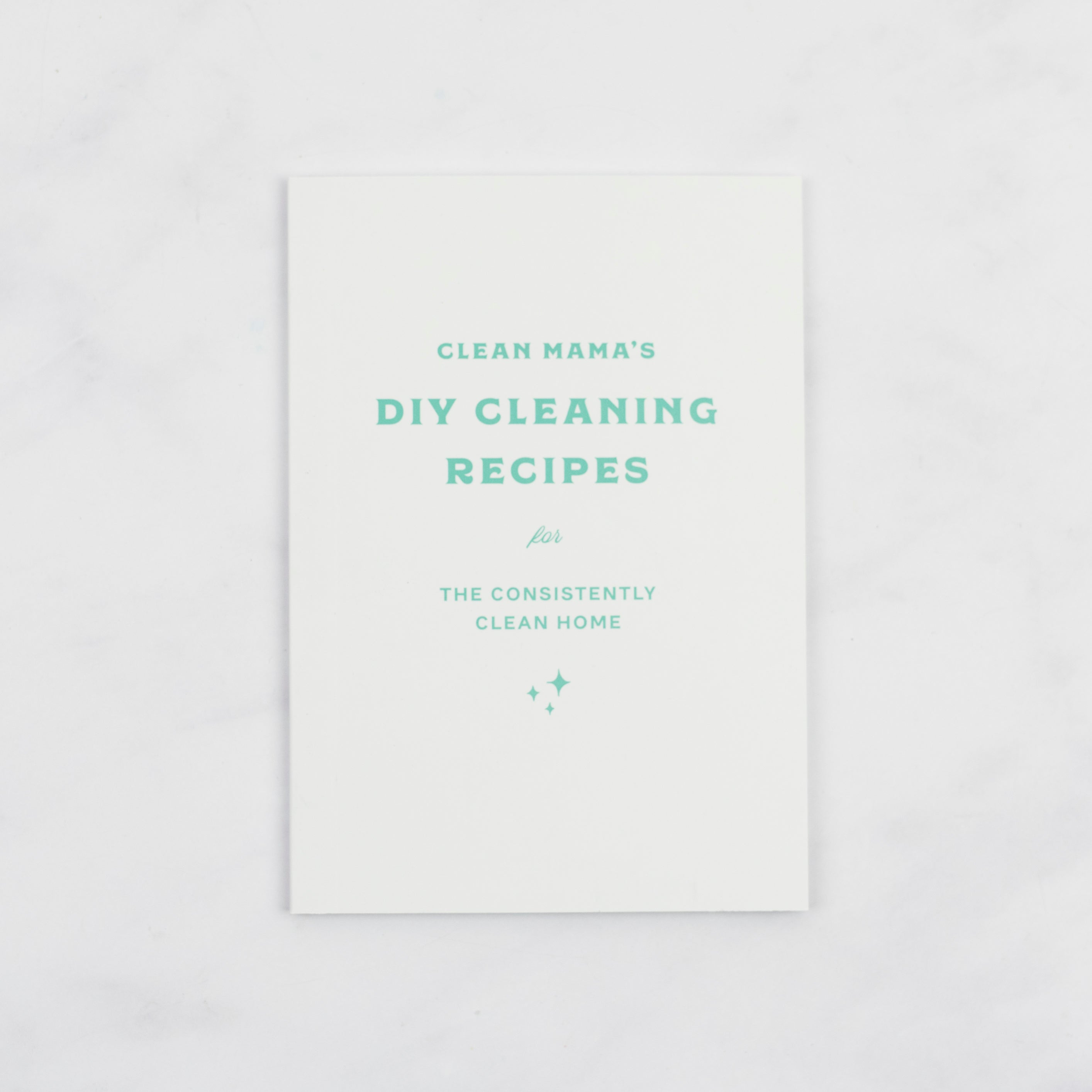 's Diy Cleaning Recipes Pocket Notebook