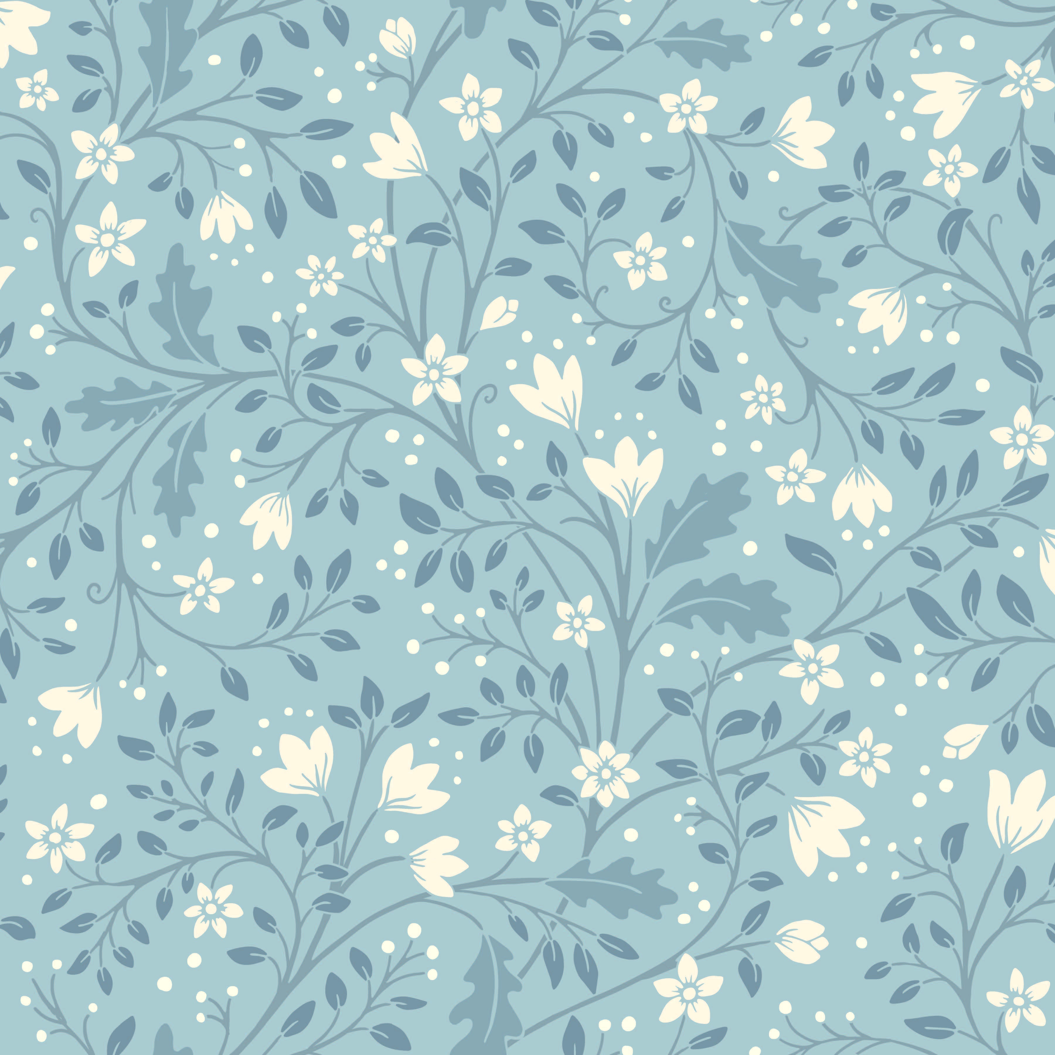 Clematis Wallpaper By Anna Black Creative