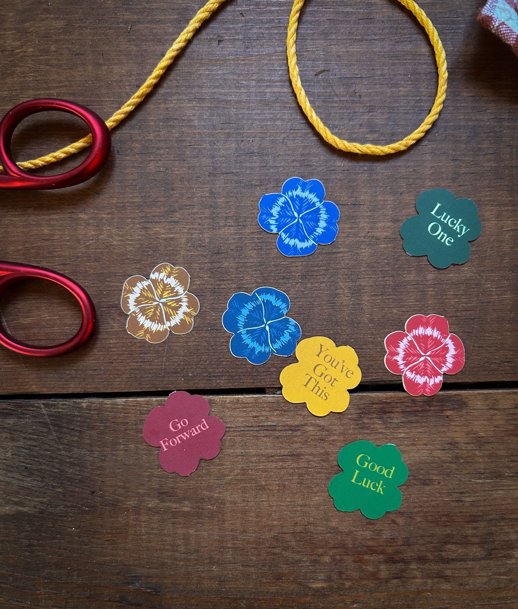 Lucky Clover Encouragement Tokens