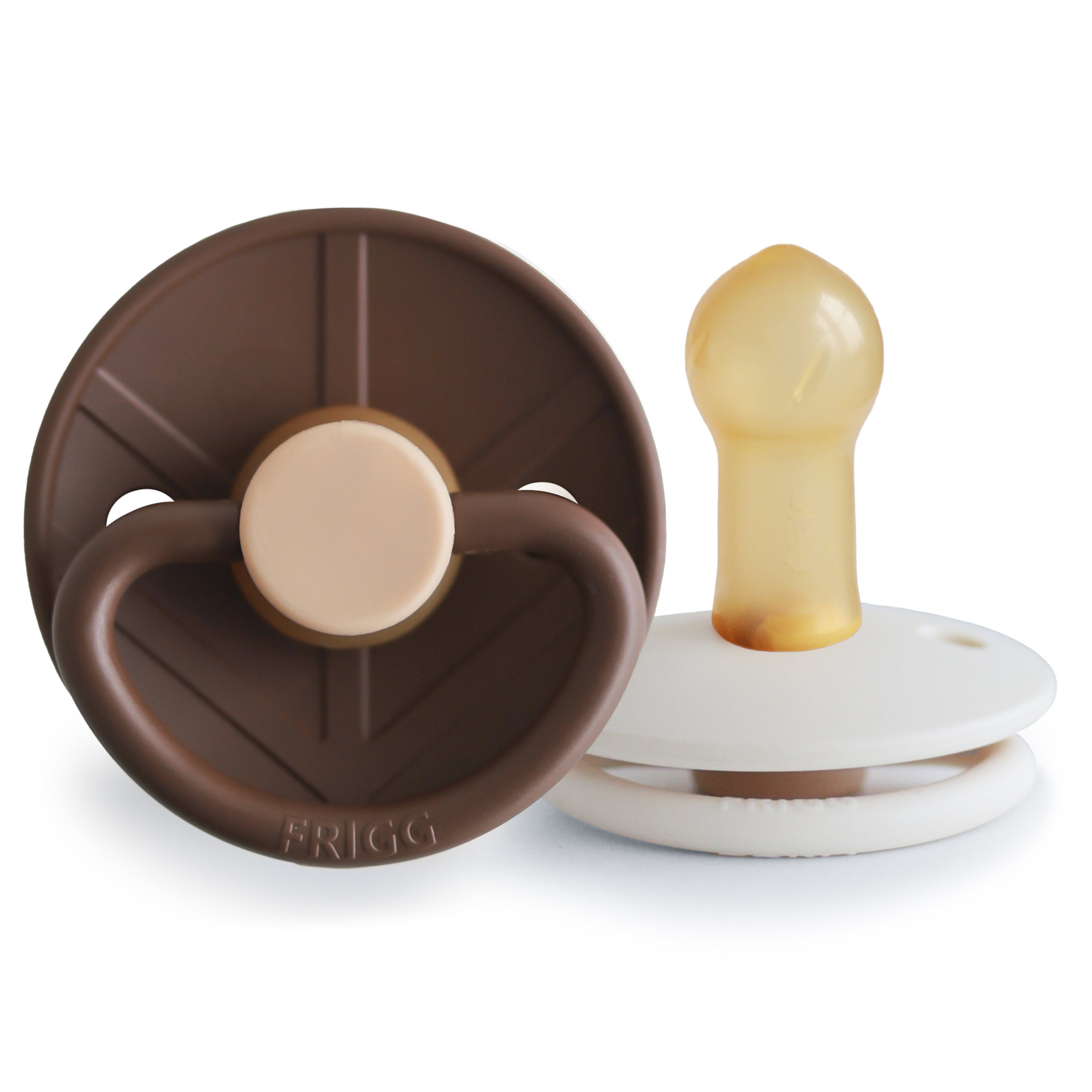 Frigg Little Viking Natural Rubber Pacifier 2-pack