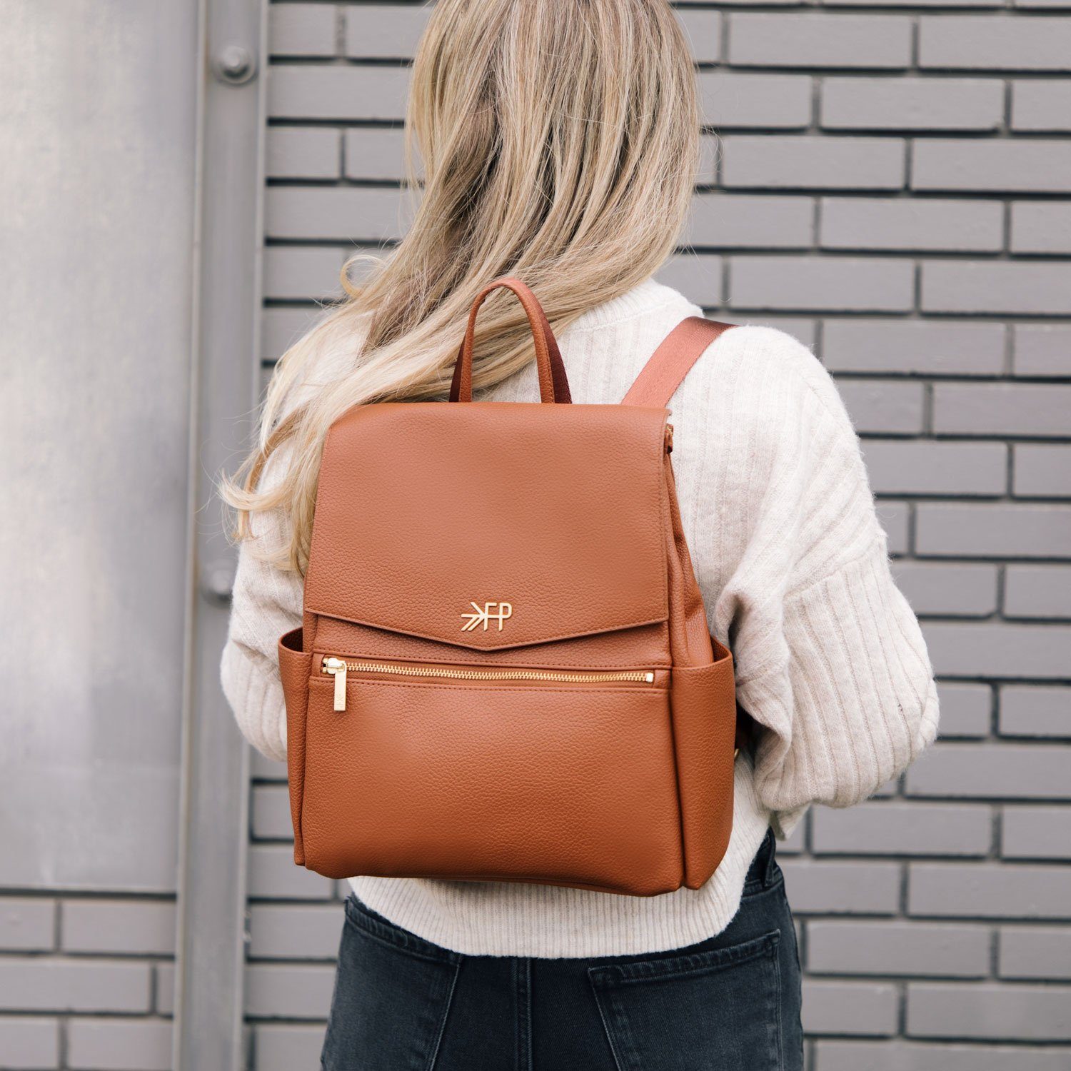 Cognac Mini Classic Bag Ii