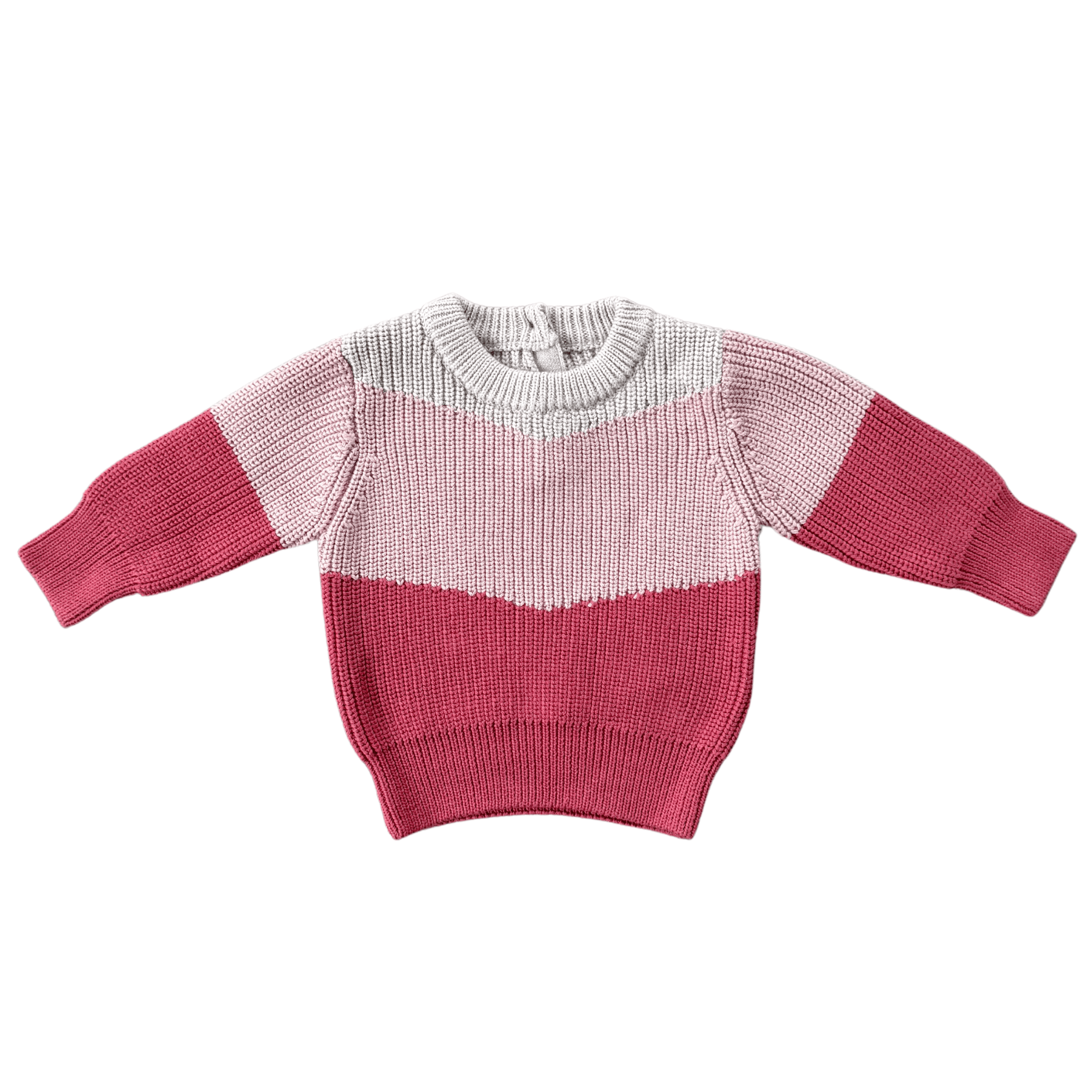 Colorblock Knit Sweater