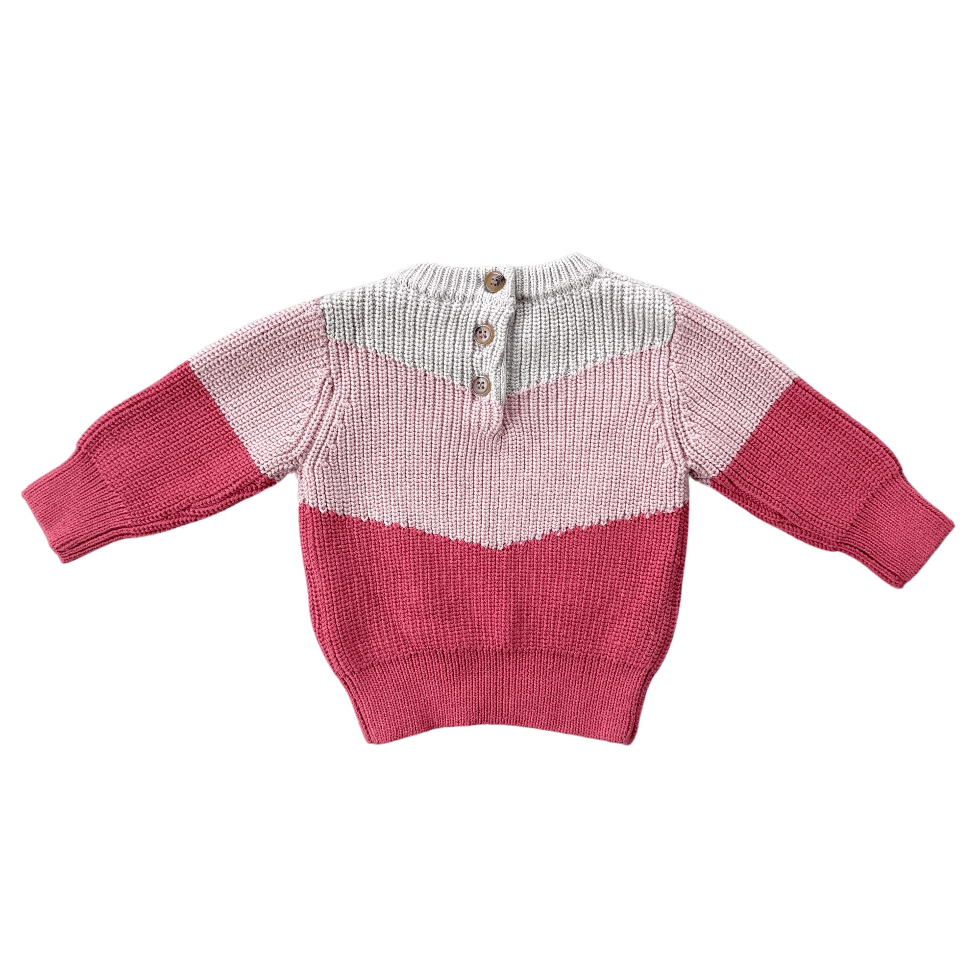 Colorblock Knit Sweater