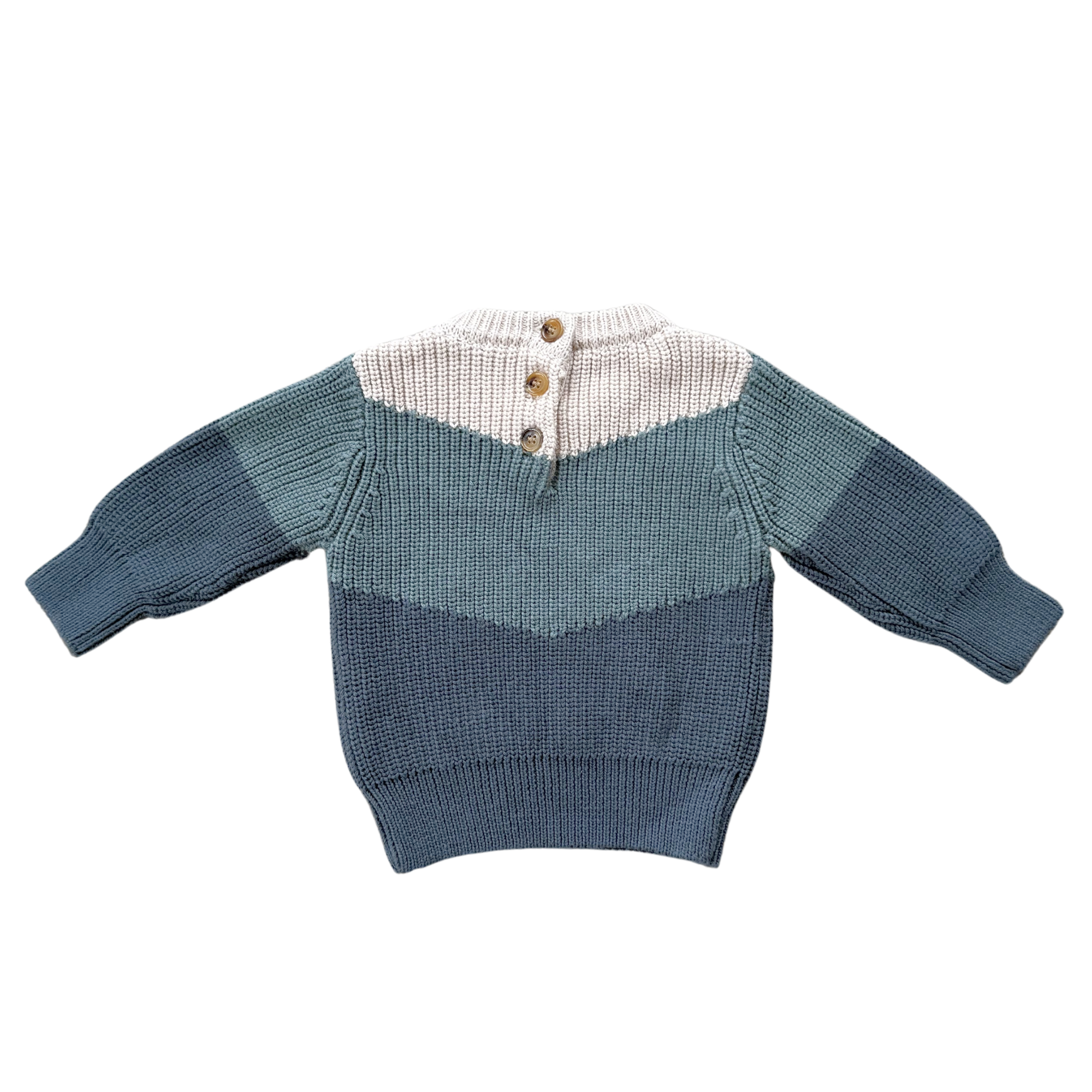 Colorblock Knit Sweater