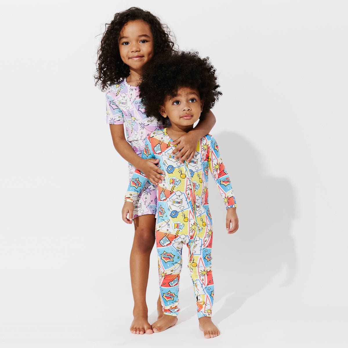 Comic Hero Bamboo Convertible Footie