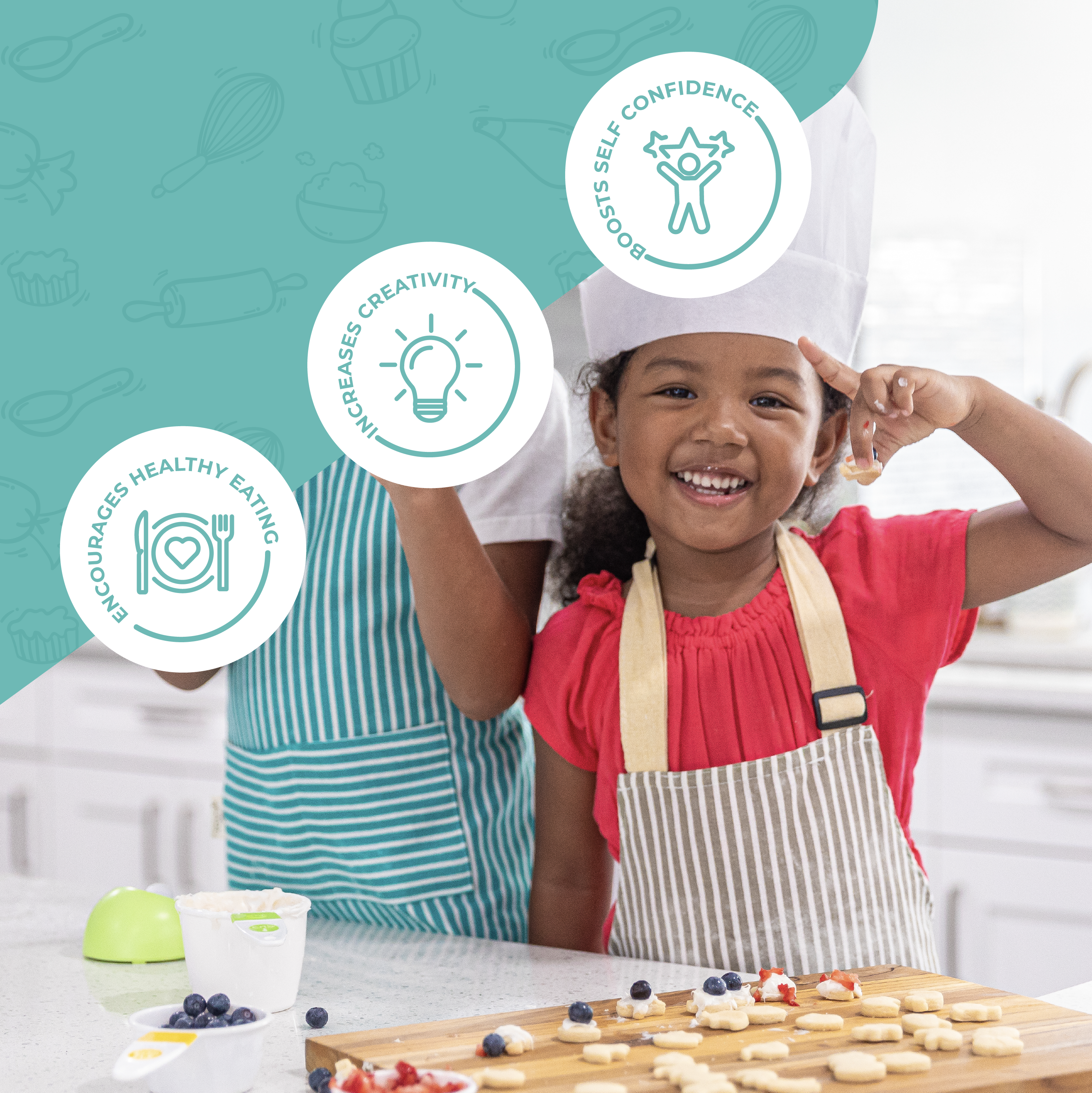 Tovla Jr. Ultimate Cooking & Baking Set For Kids | Award-winning All-in-one Kit For Young Chefs