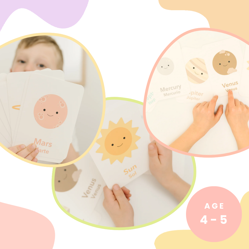 Space Planet Flashcards