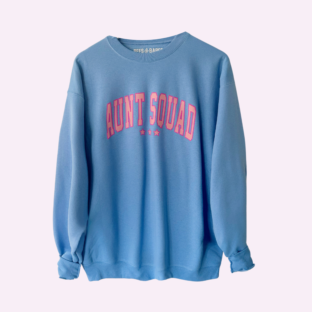 Aunt Squad ♡ Printed Sweatshirt