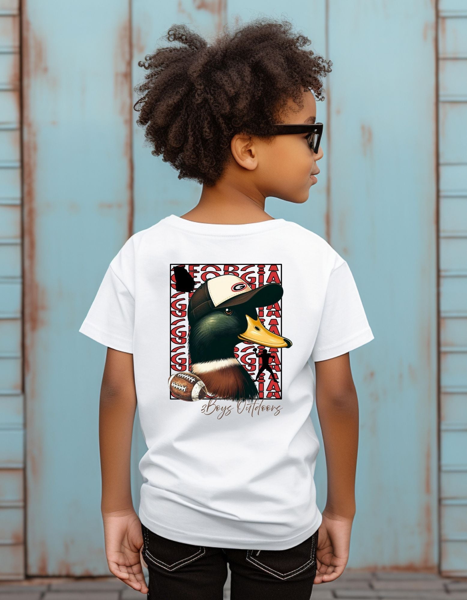 3boys Outdoors Uga Mallard Tee