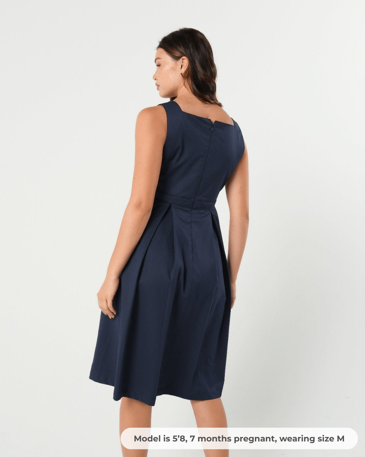 Into The Blue Maternity & Nursing Dress