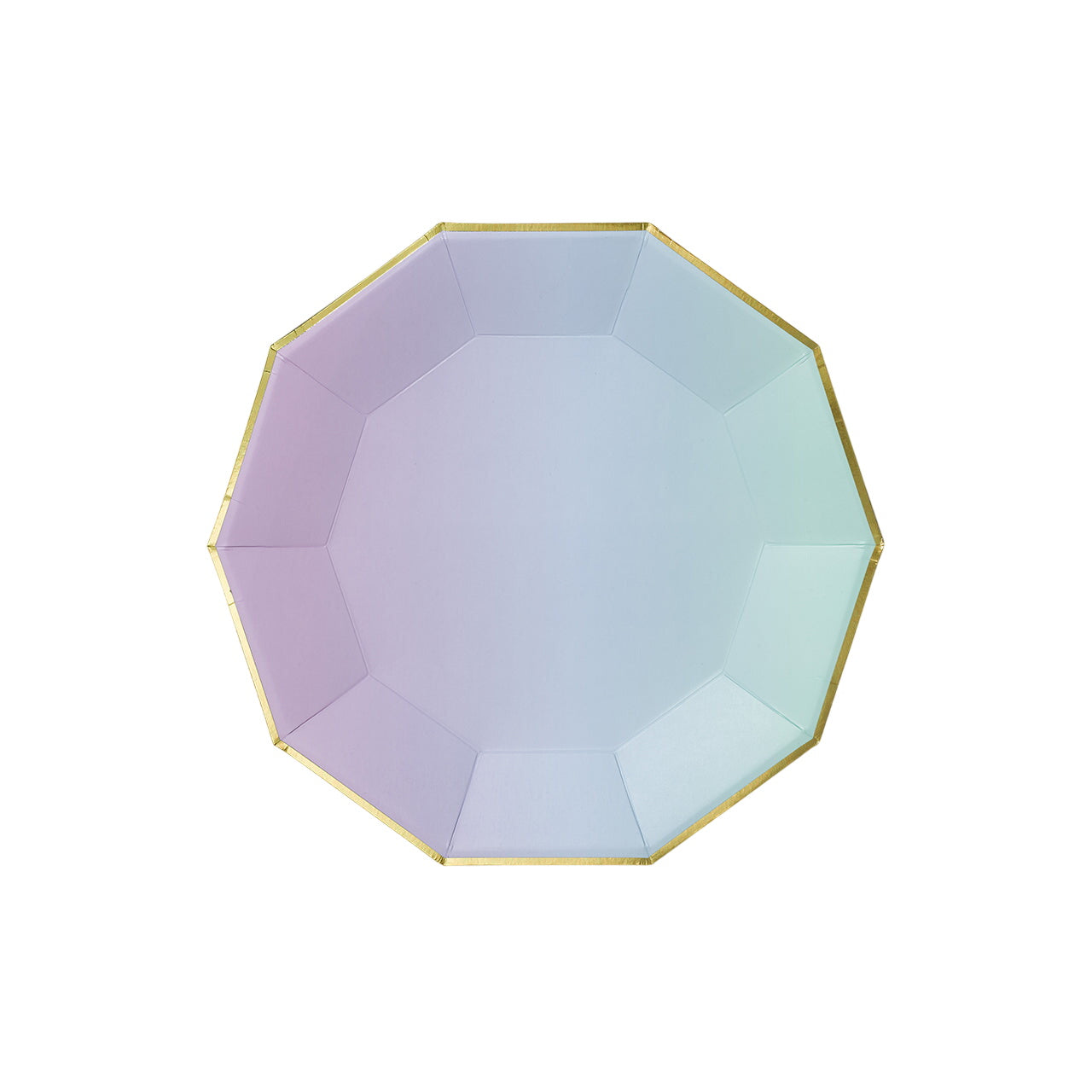 Yes Way, Ombre Large Plates (10 Per Pack)