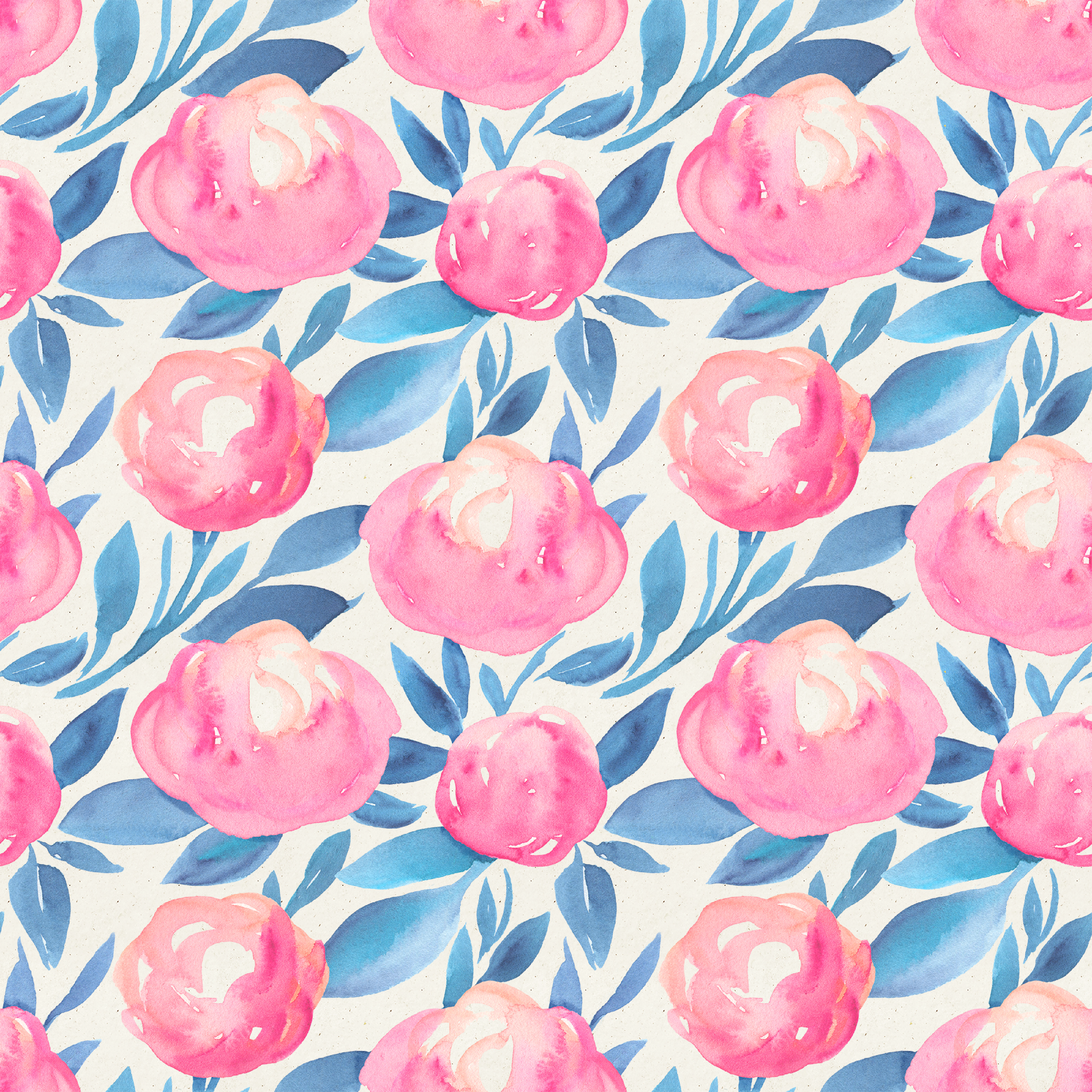 Cotton Candy Flower Contact Paper - Pack Of 3 Rolls (24x48" Each)