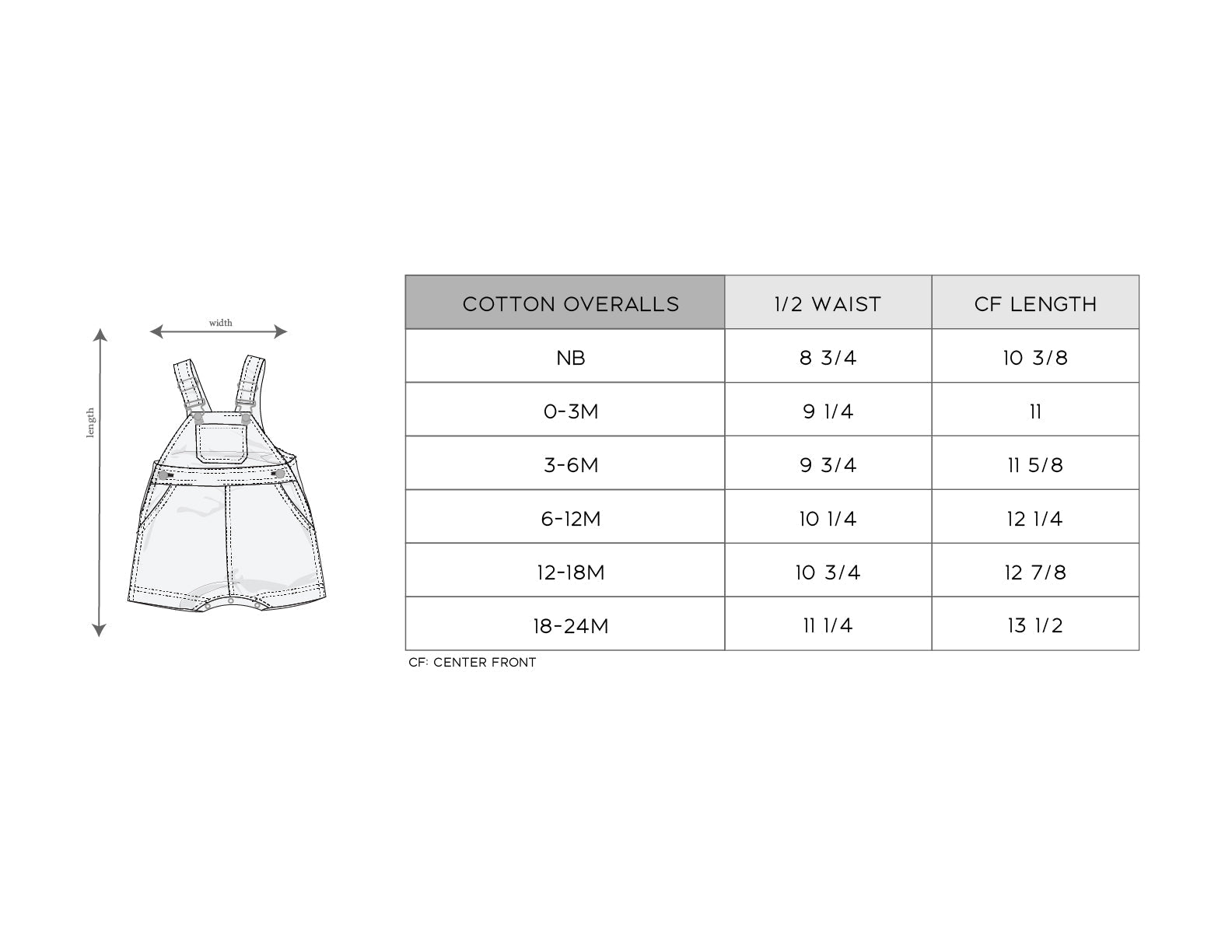 Baby Cotton Overalls Set