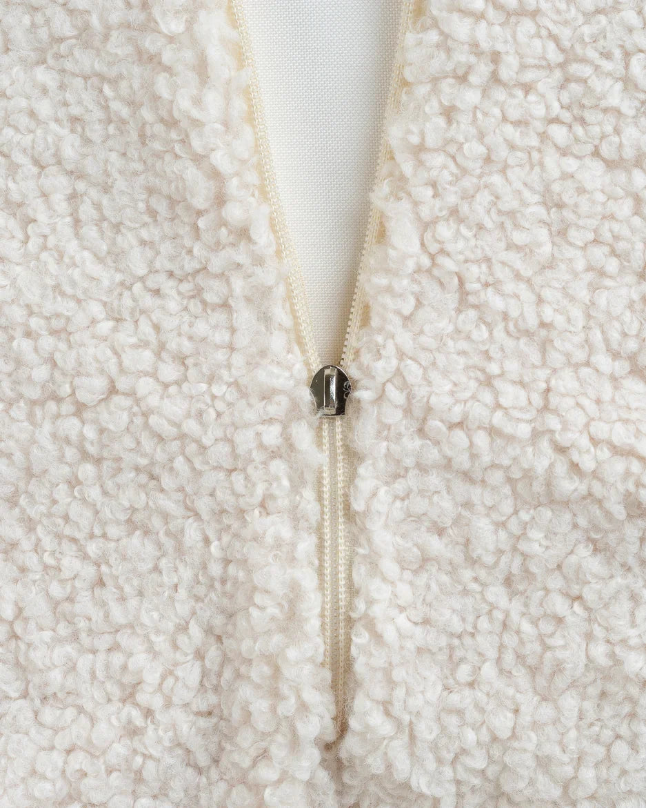 Cream White Bear Beanbag Extra Cover