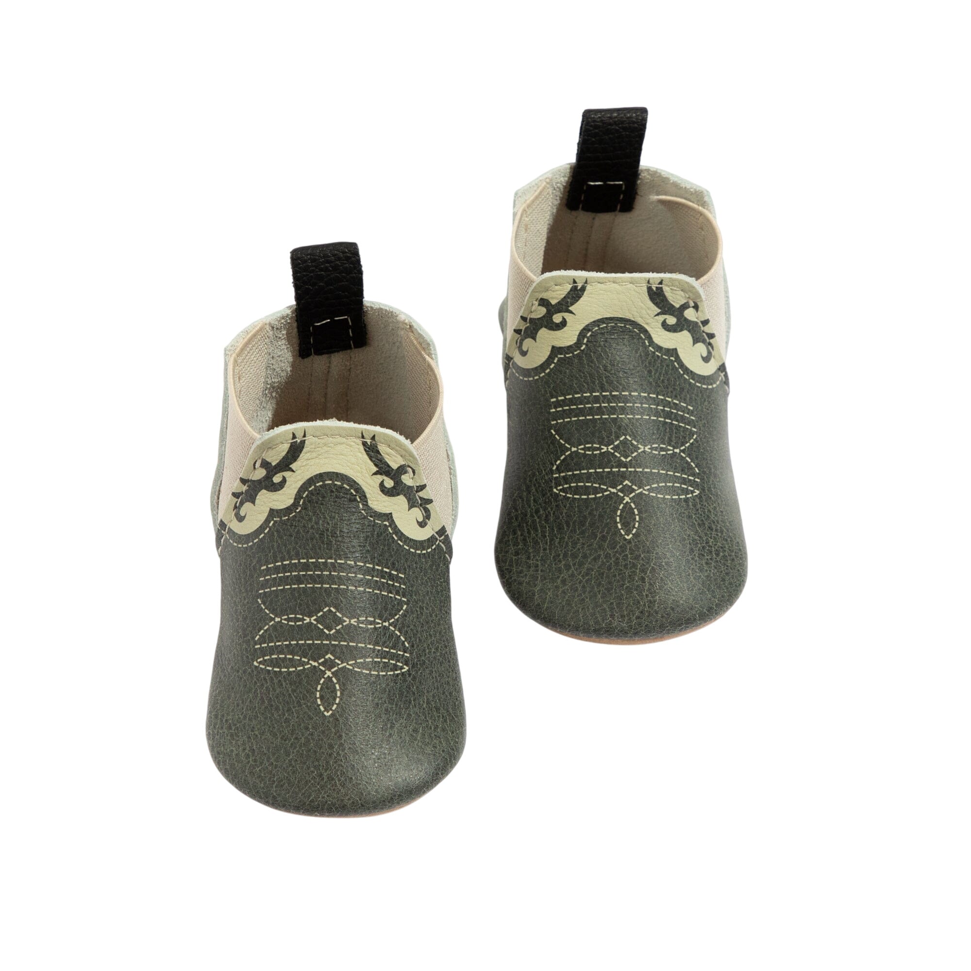 Ebony Cowboy Chelsea Boot Baby Shoe