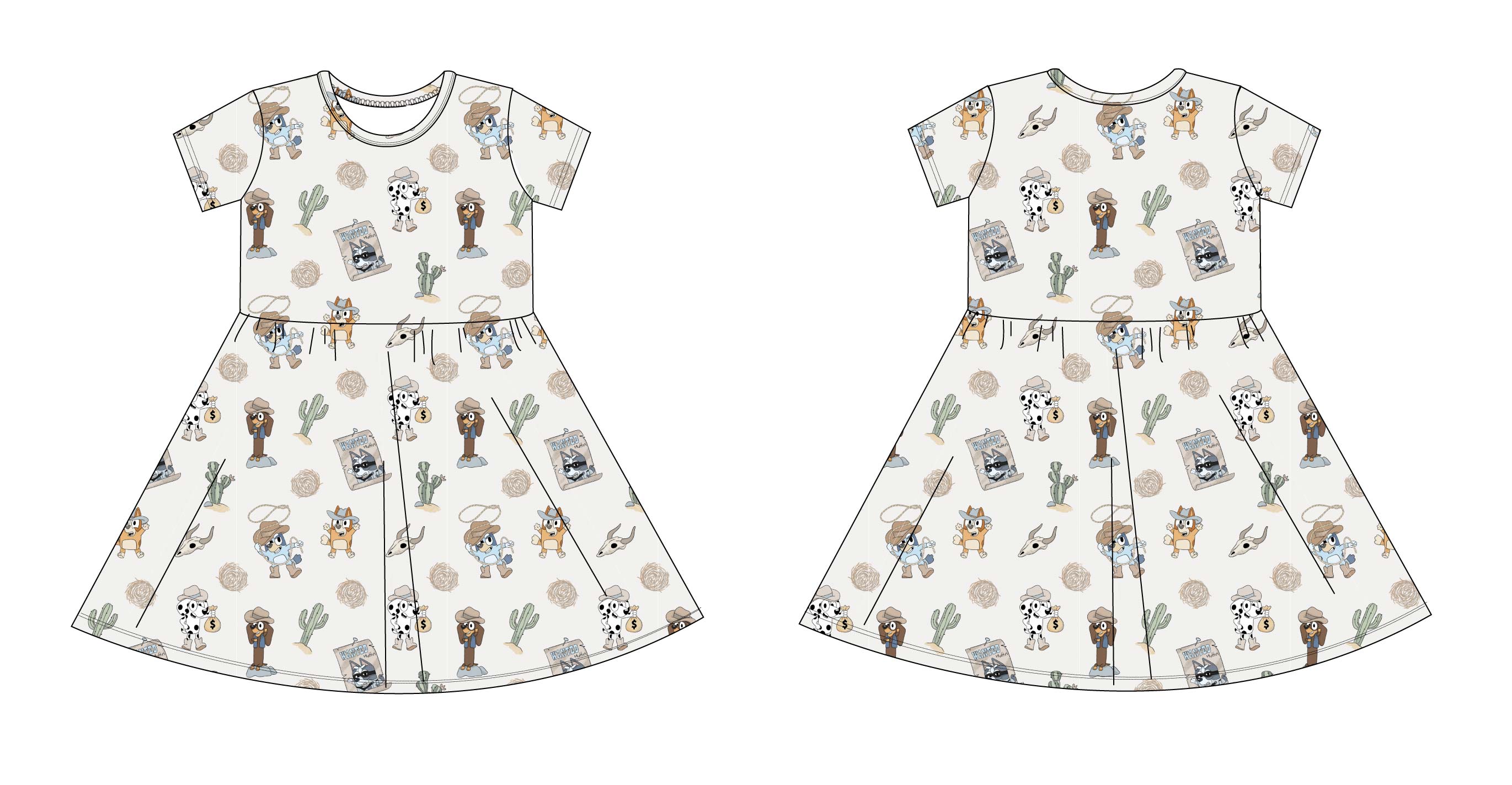 Tumbleweed Tails - Dress