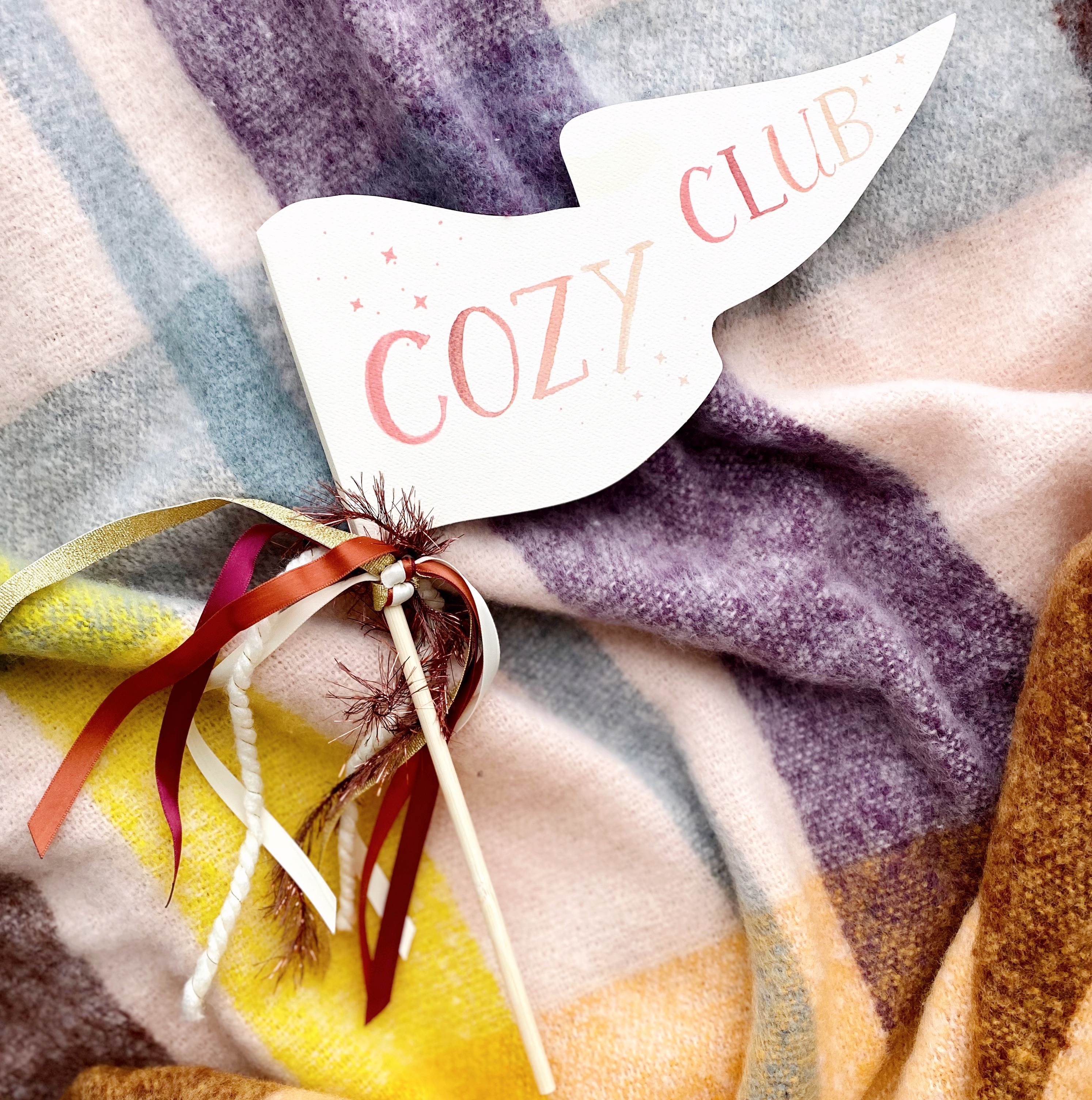 Cozy Club Party Pennant