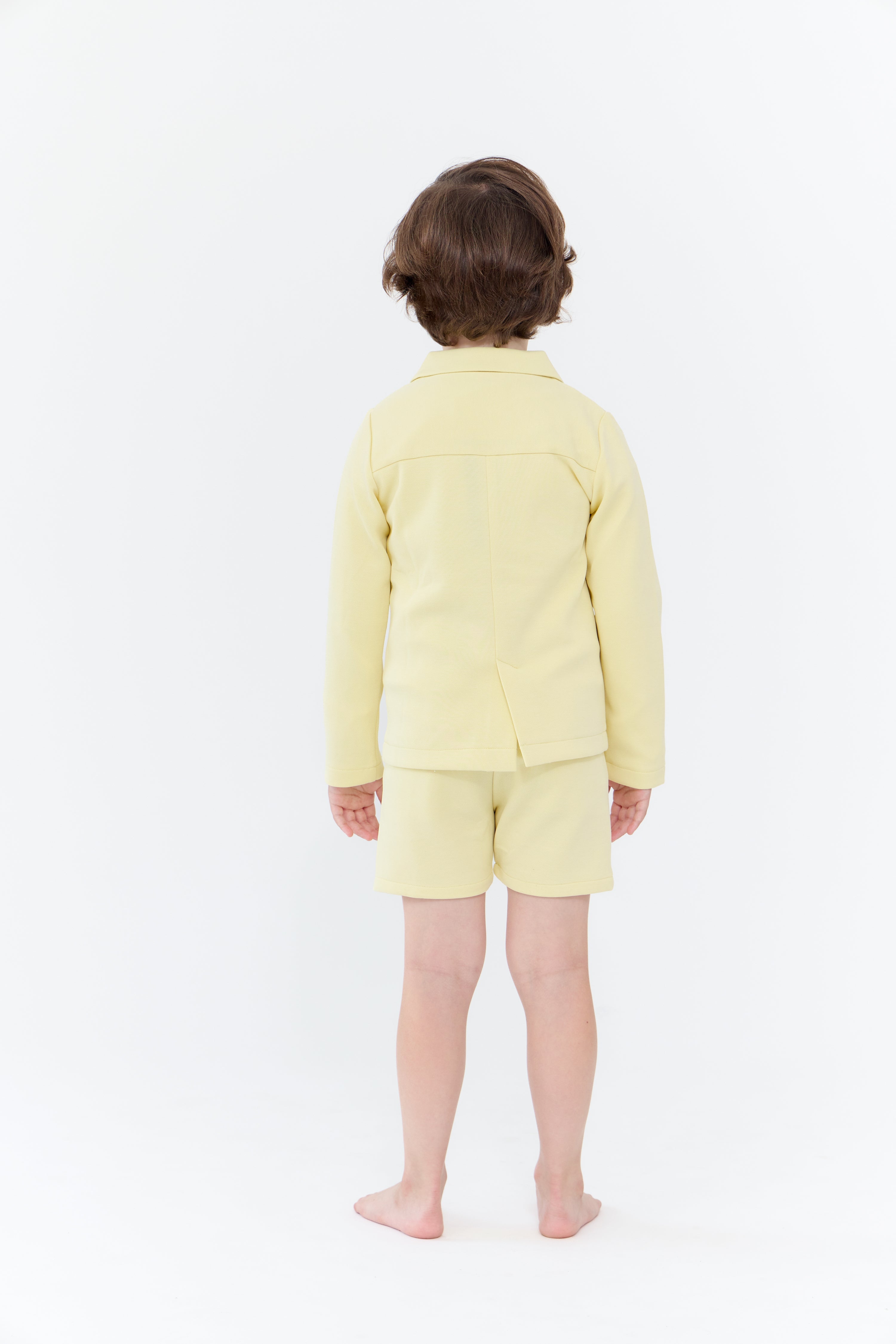 London Cotton Blazer - Butter