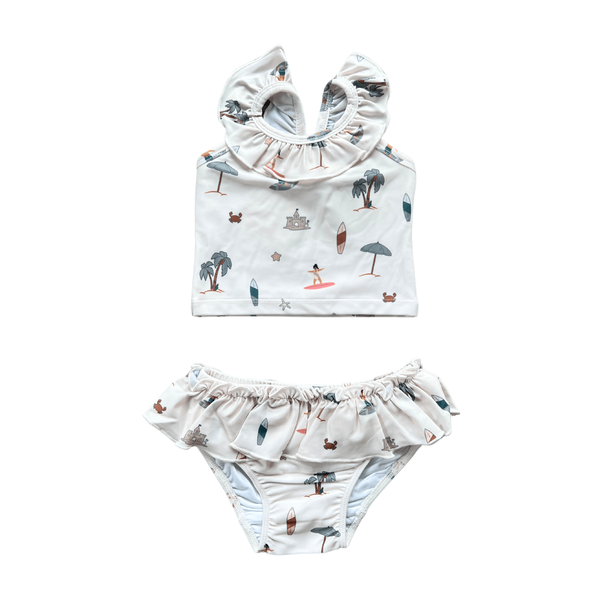 Girl's Two-piece Tankini Swim Set