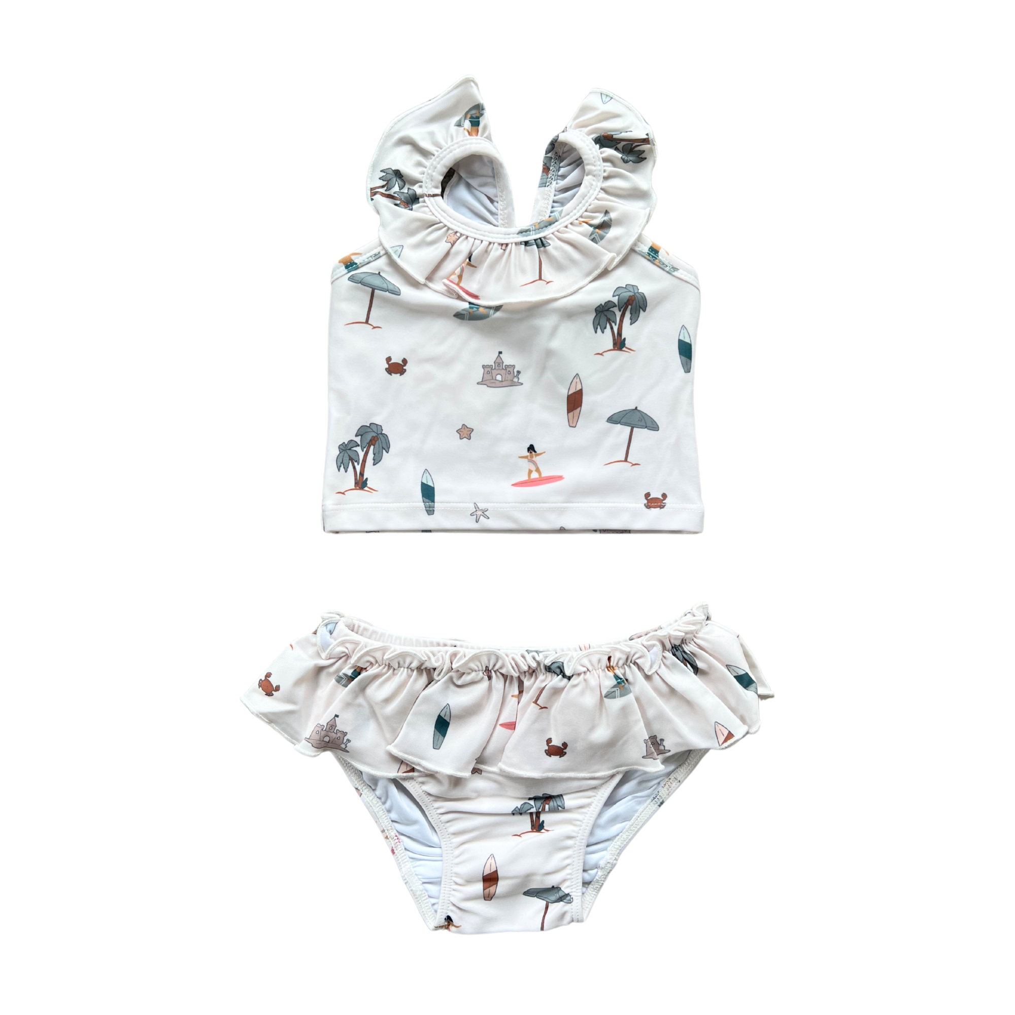 Girl's Two-piece Tankini Swim Set