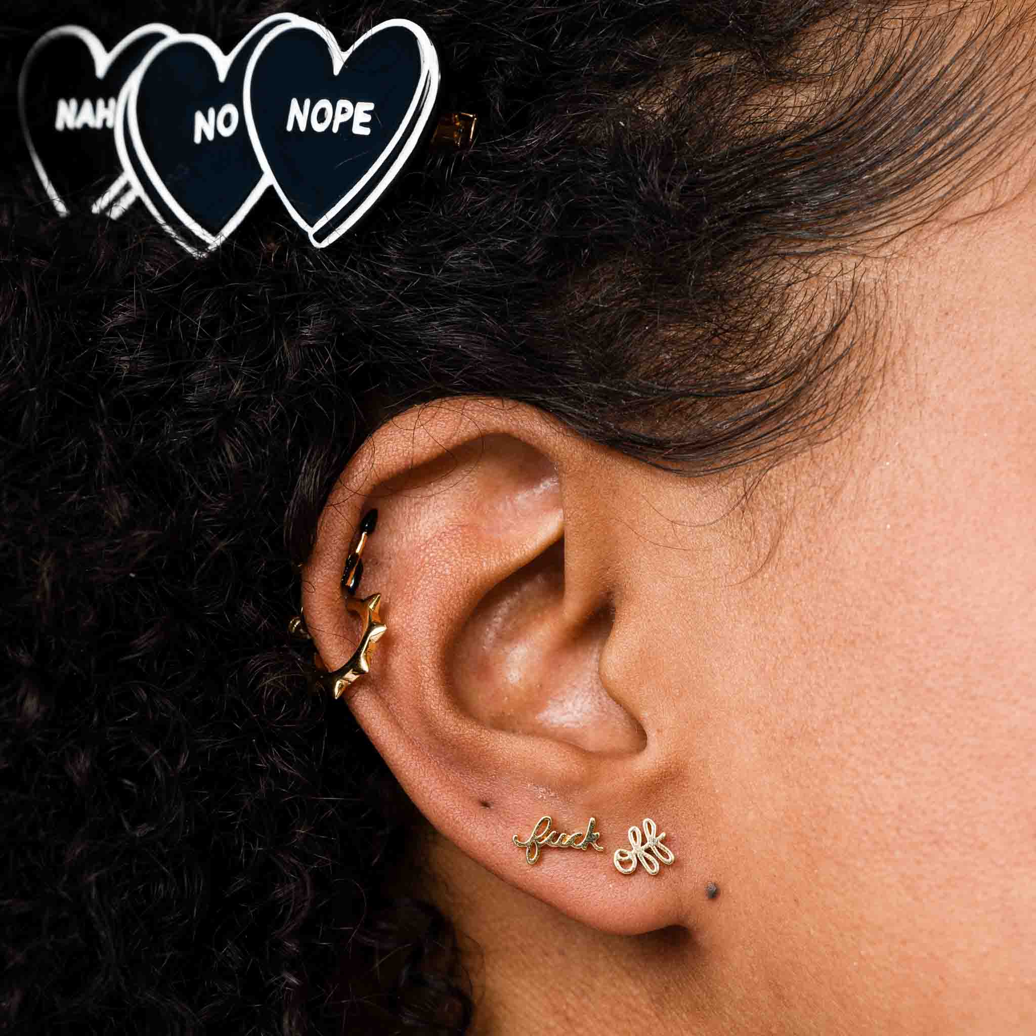 Fuck Off Script Studs