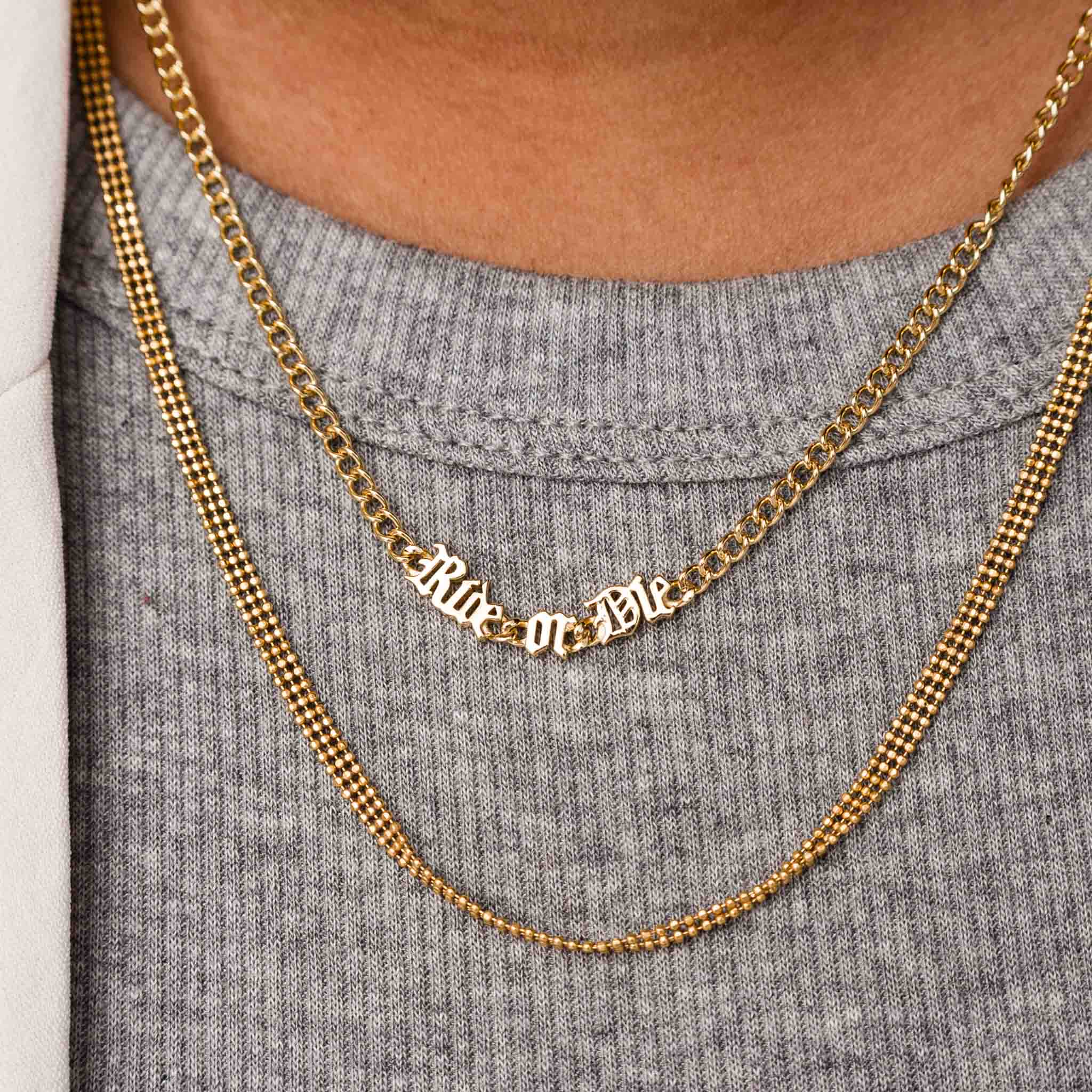 Ride Or Die Chain Necklace