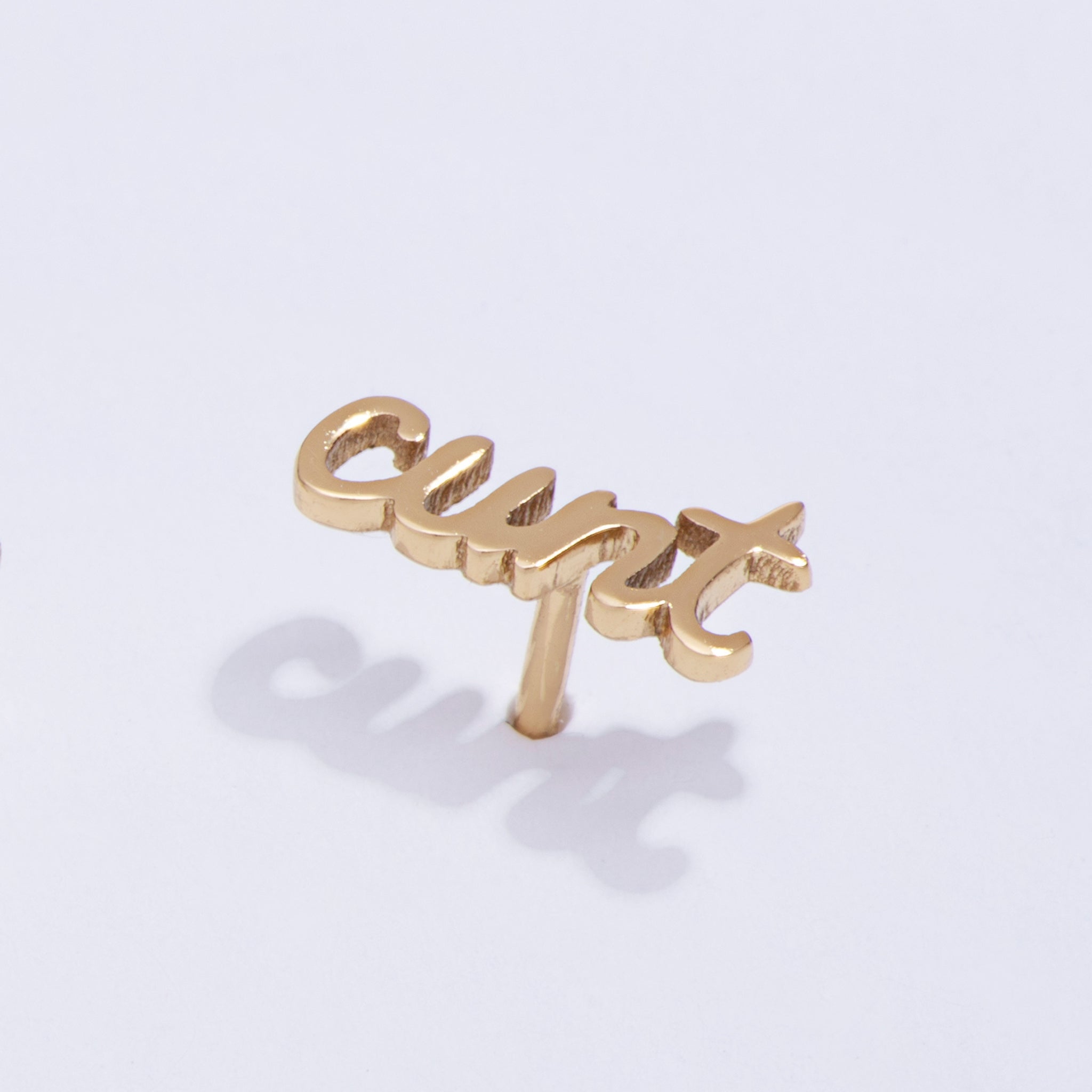 Cunt Script Studs