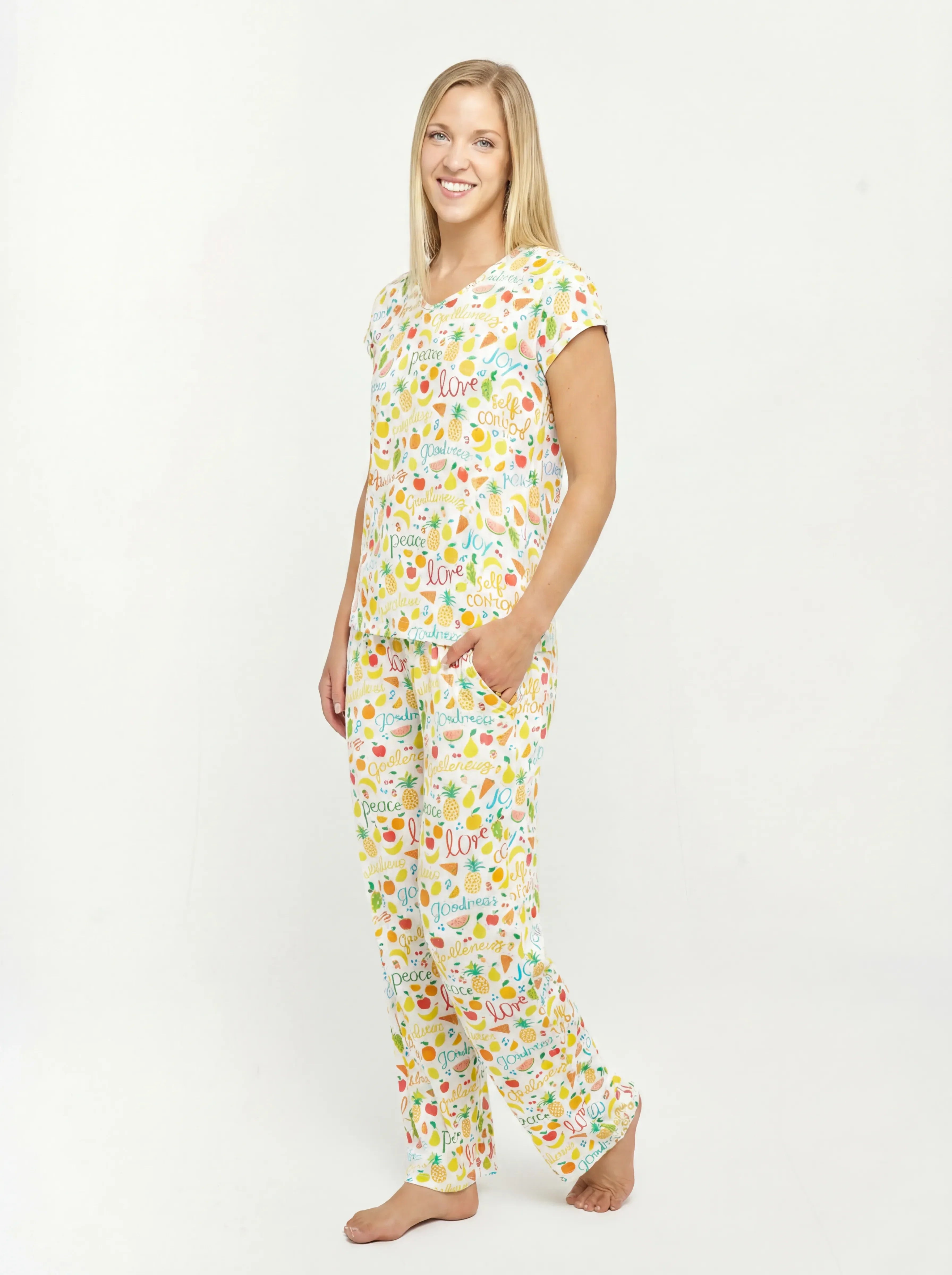 Fruit Of The Spirit Women's Pj Set Bamboo