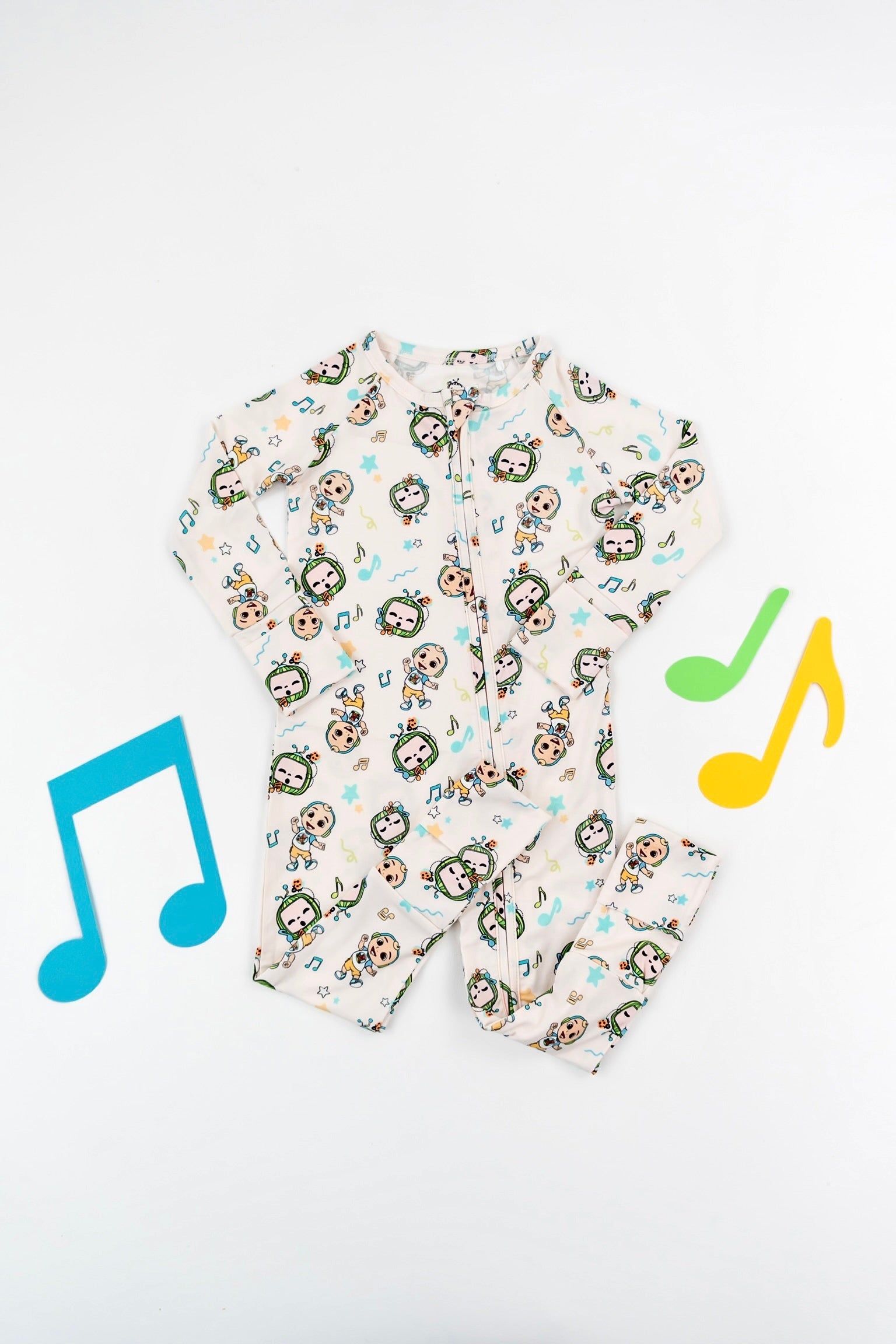 Dream Big Little Co X Cocomelon Jj Musical Melon Dream Romper