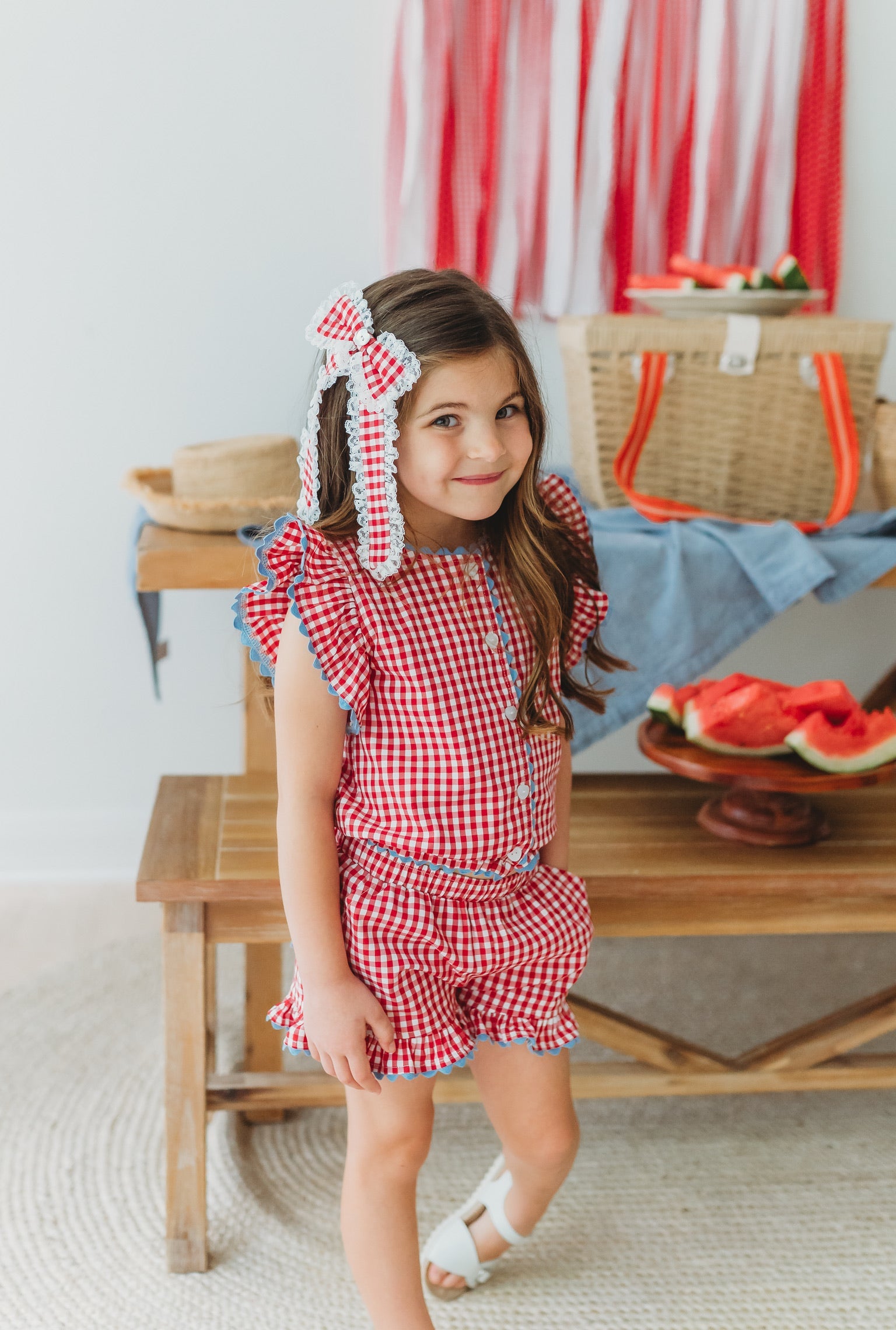 All American Gingham Set
