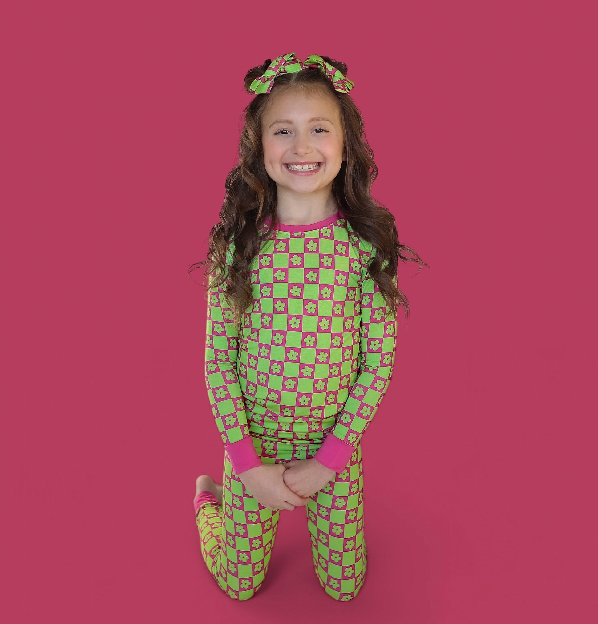 Wild Daisy Checkers Dream Set