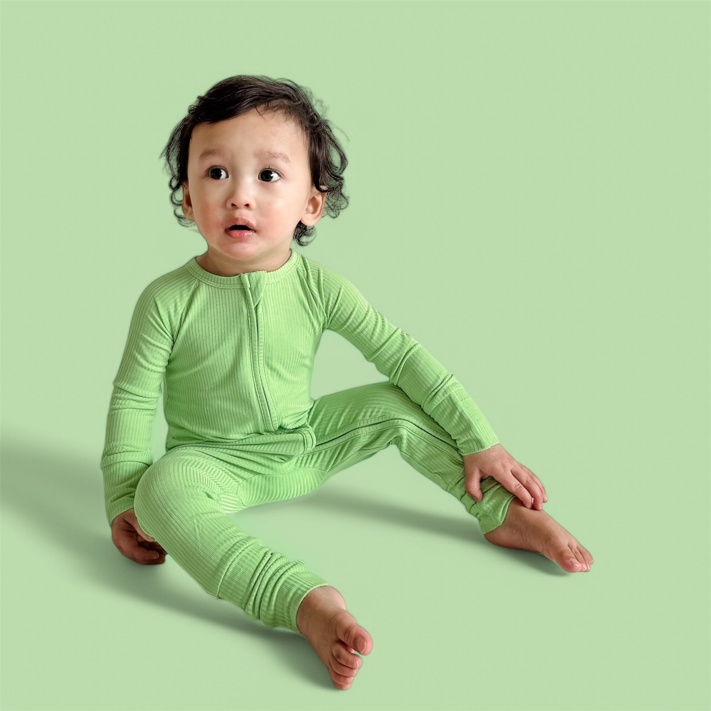 Key Lime Rib Dream Romper