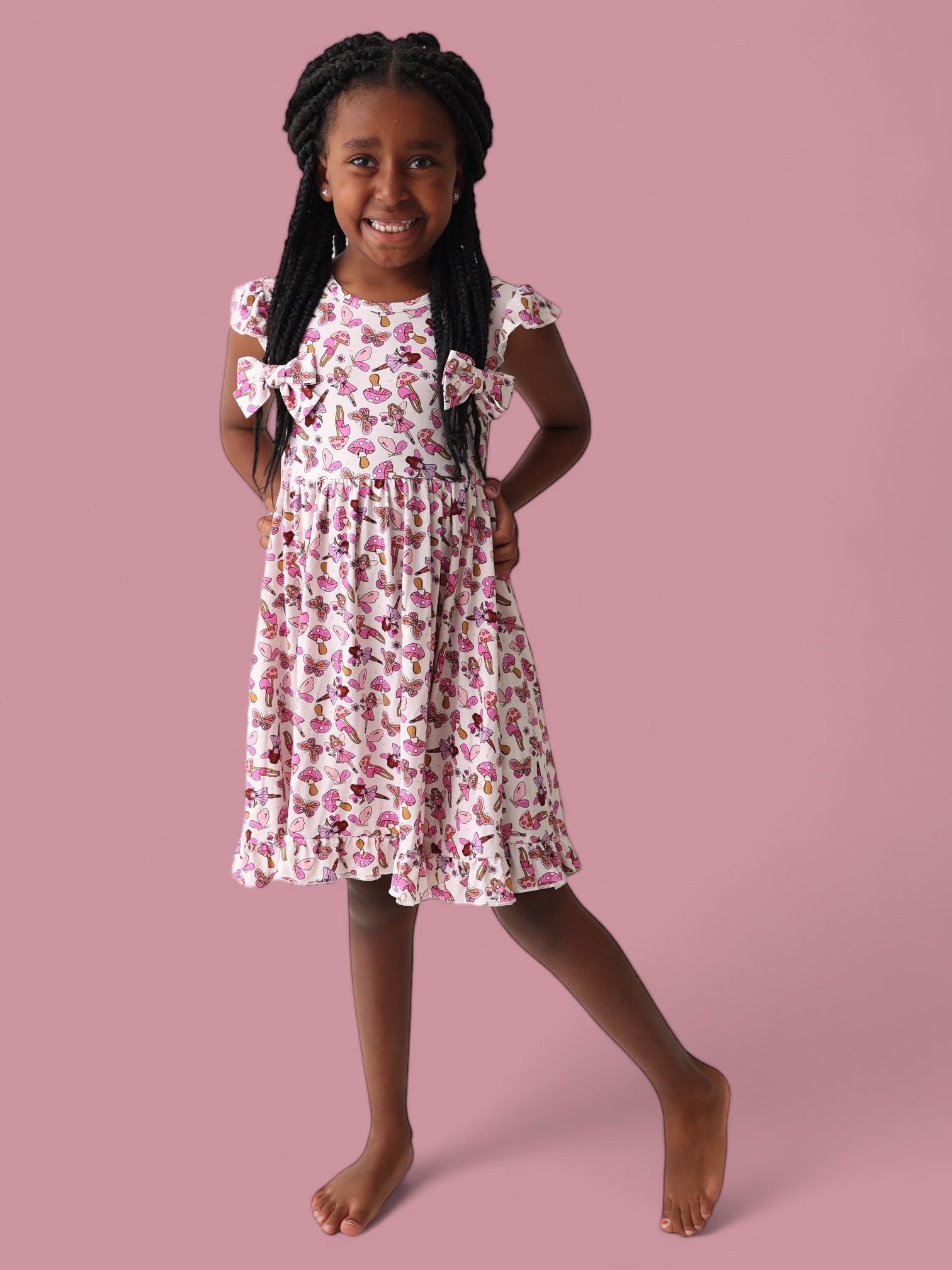 Exclusive Fairy Friends Dream Ruffle Dress