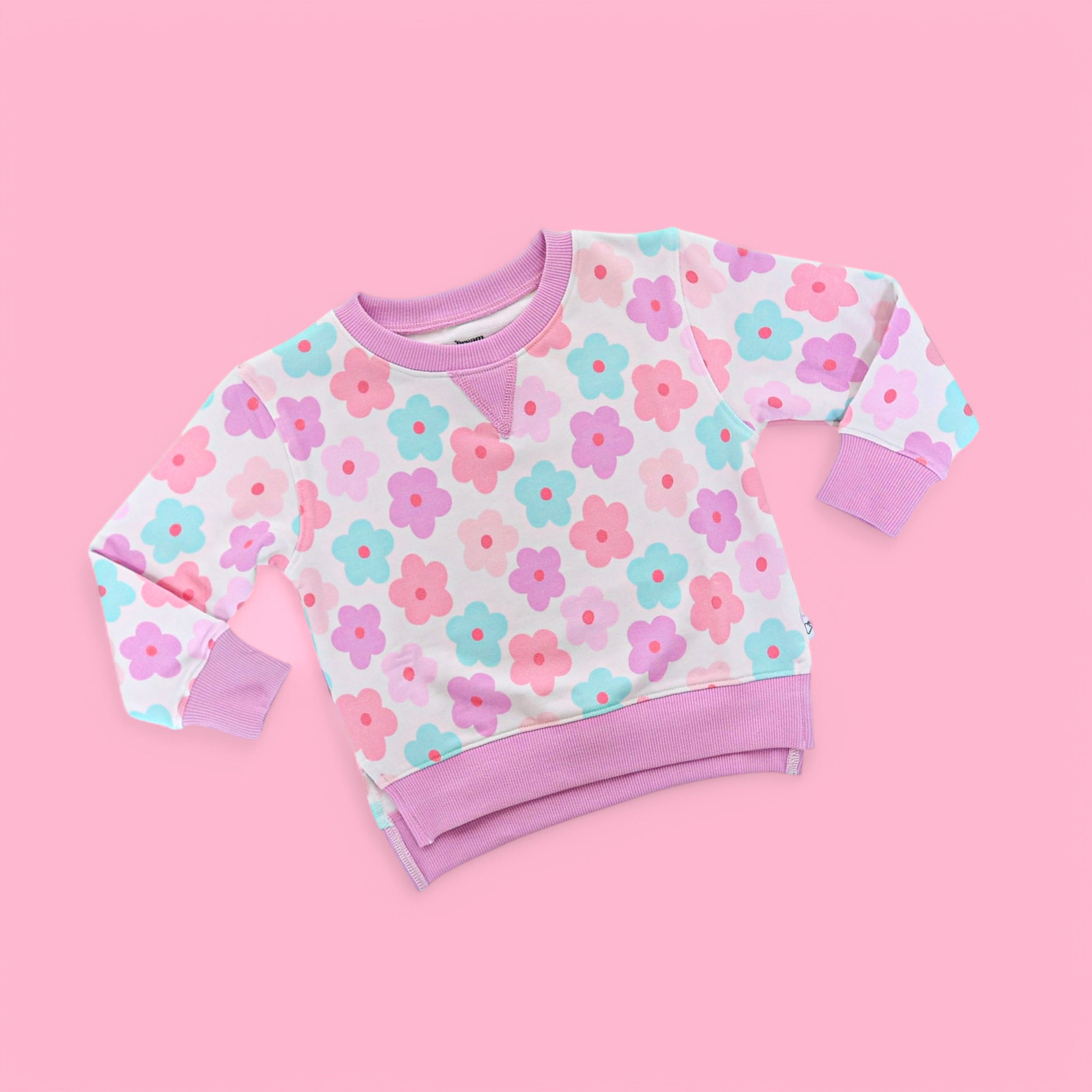 Violet Fields Dream Pullover