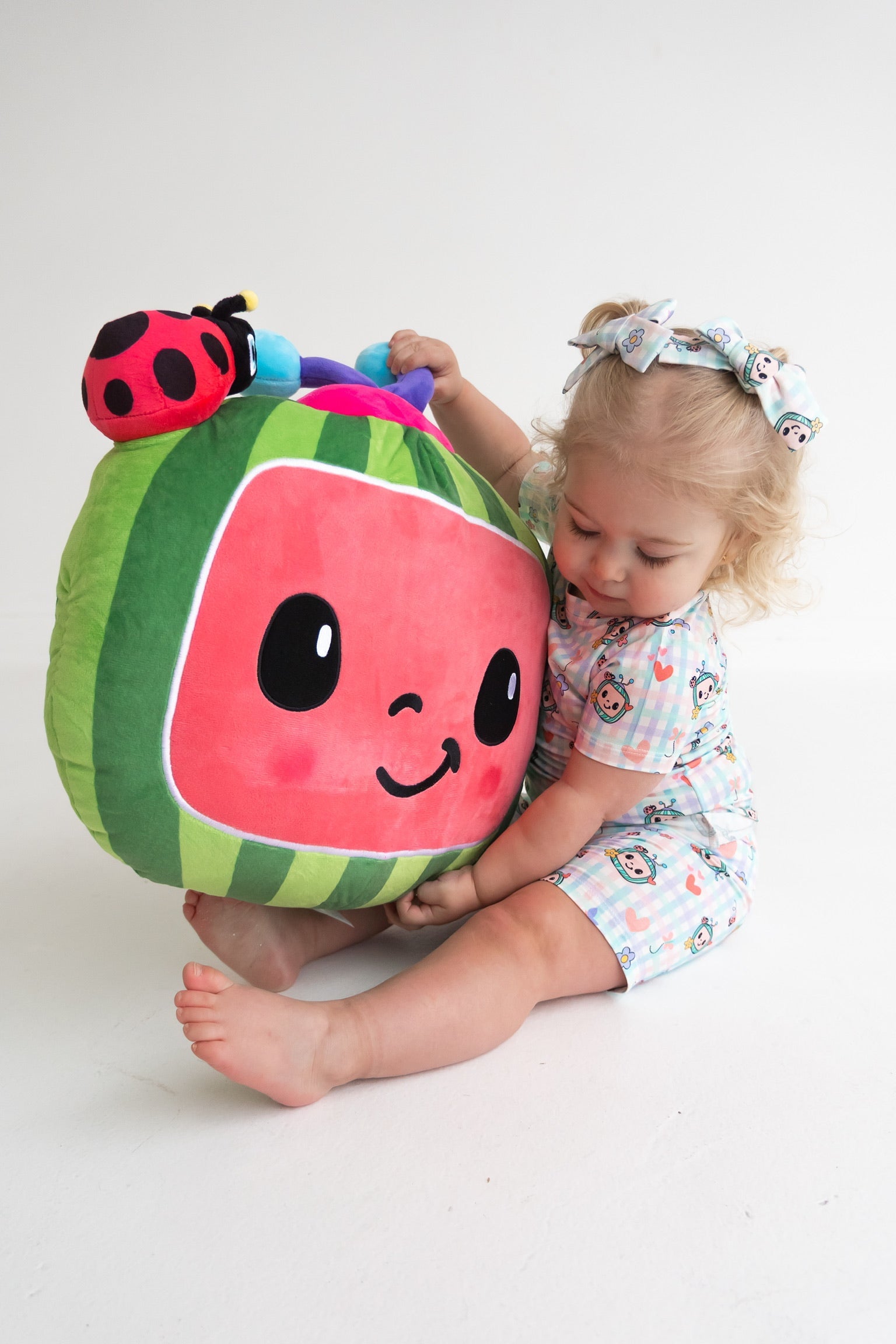 Dream Big Little Co X Cocomelon Springtime Melon Dream Short Set