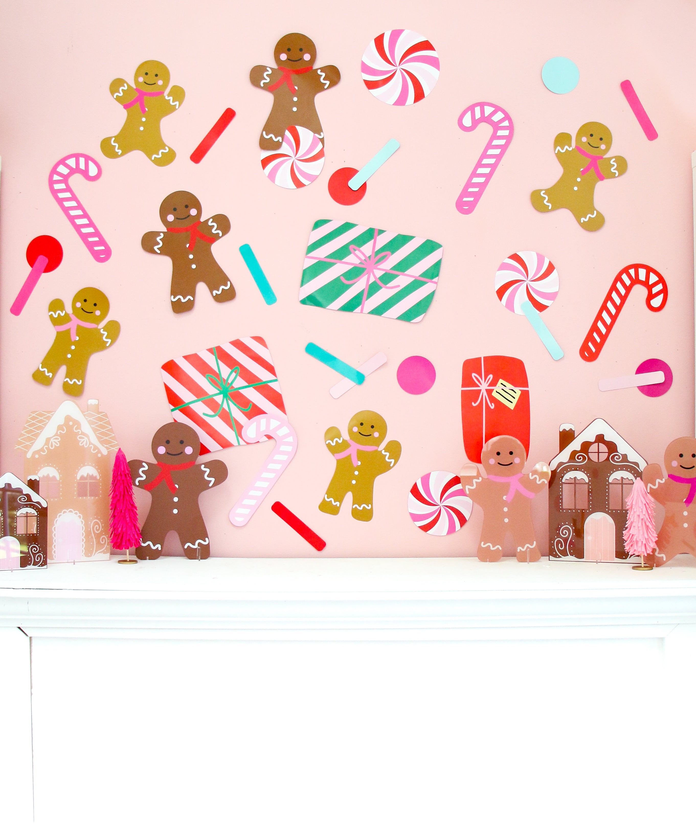 Gingerbread Giant Paper Confetti