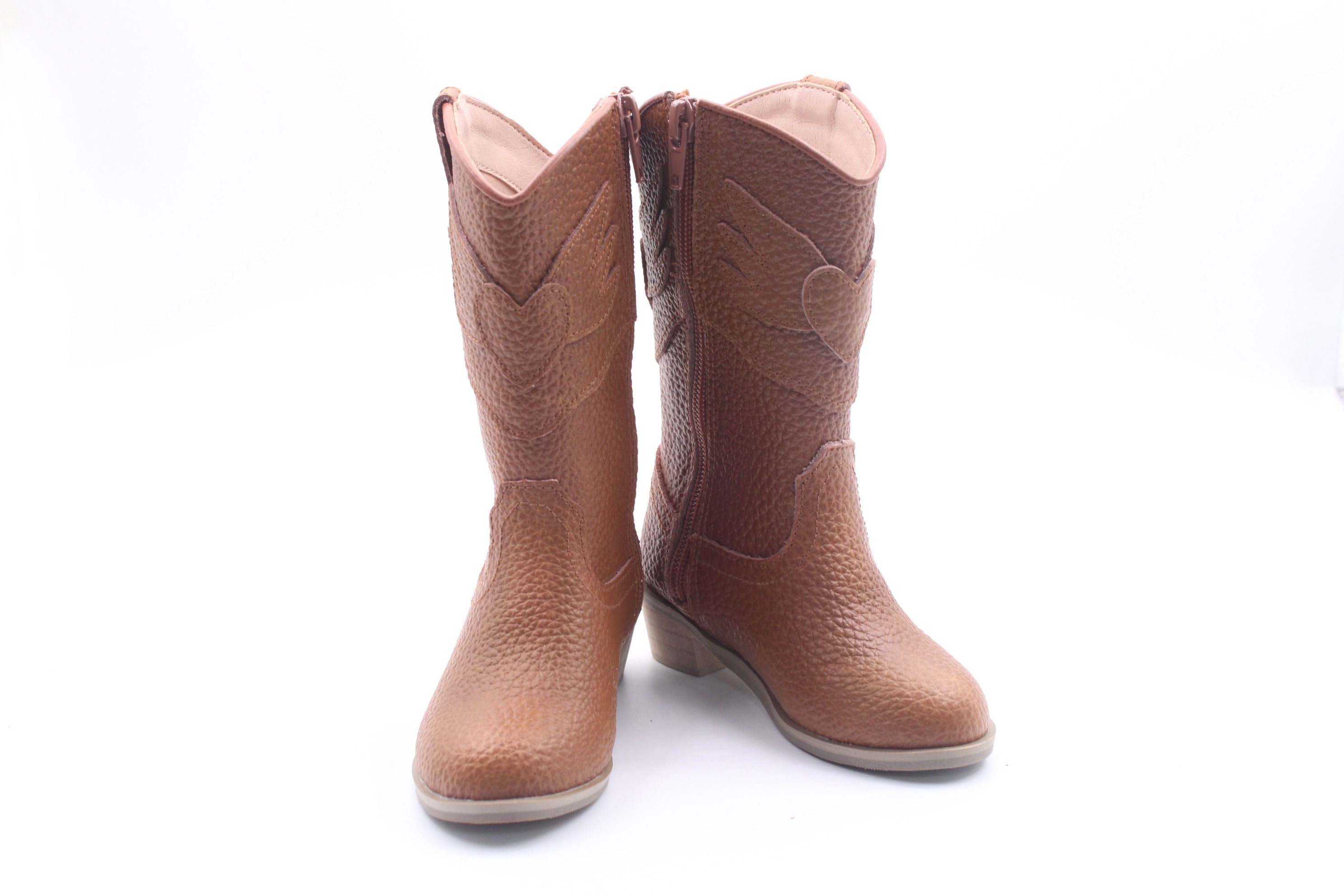 Western Cowgirl Boots - Brown
