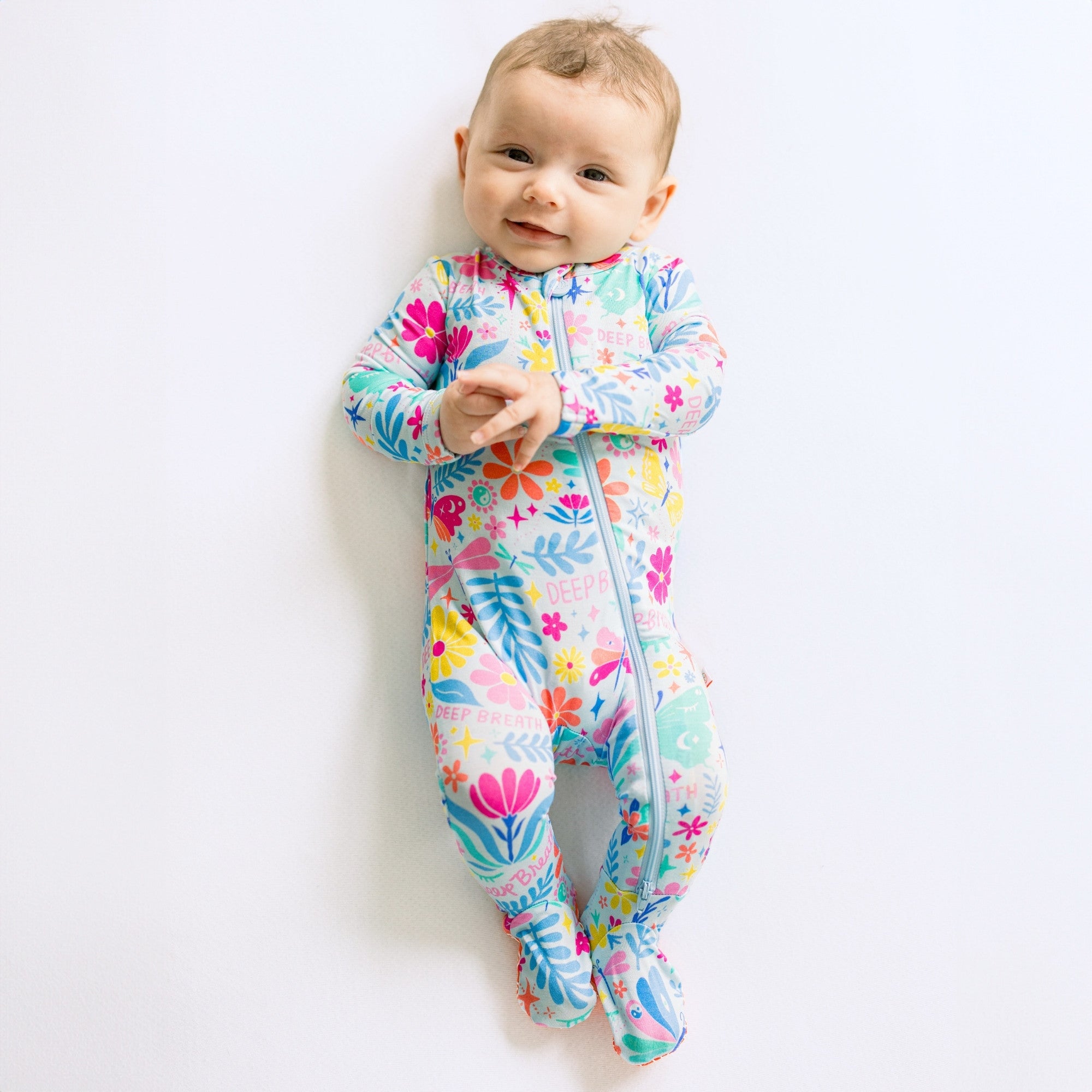 The Second-skin Footie | Om Baby | "deep Breath"